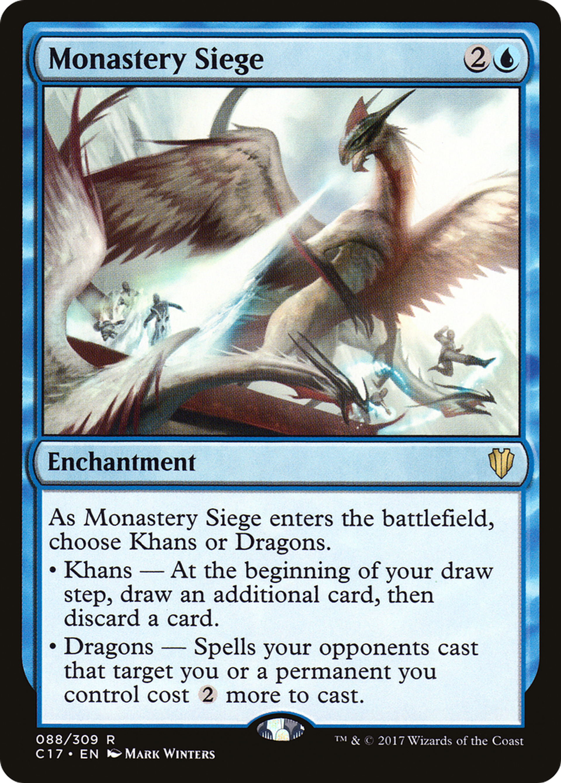Monastery Siege — Commander 2017 — Magic: The Gathering