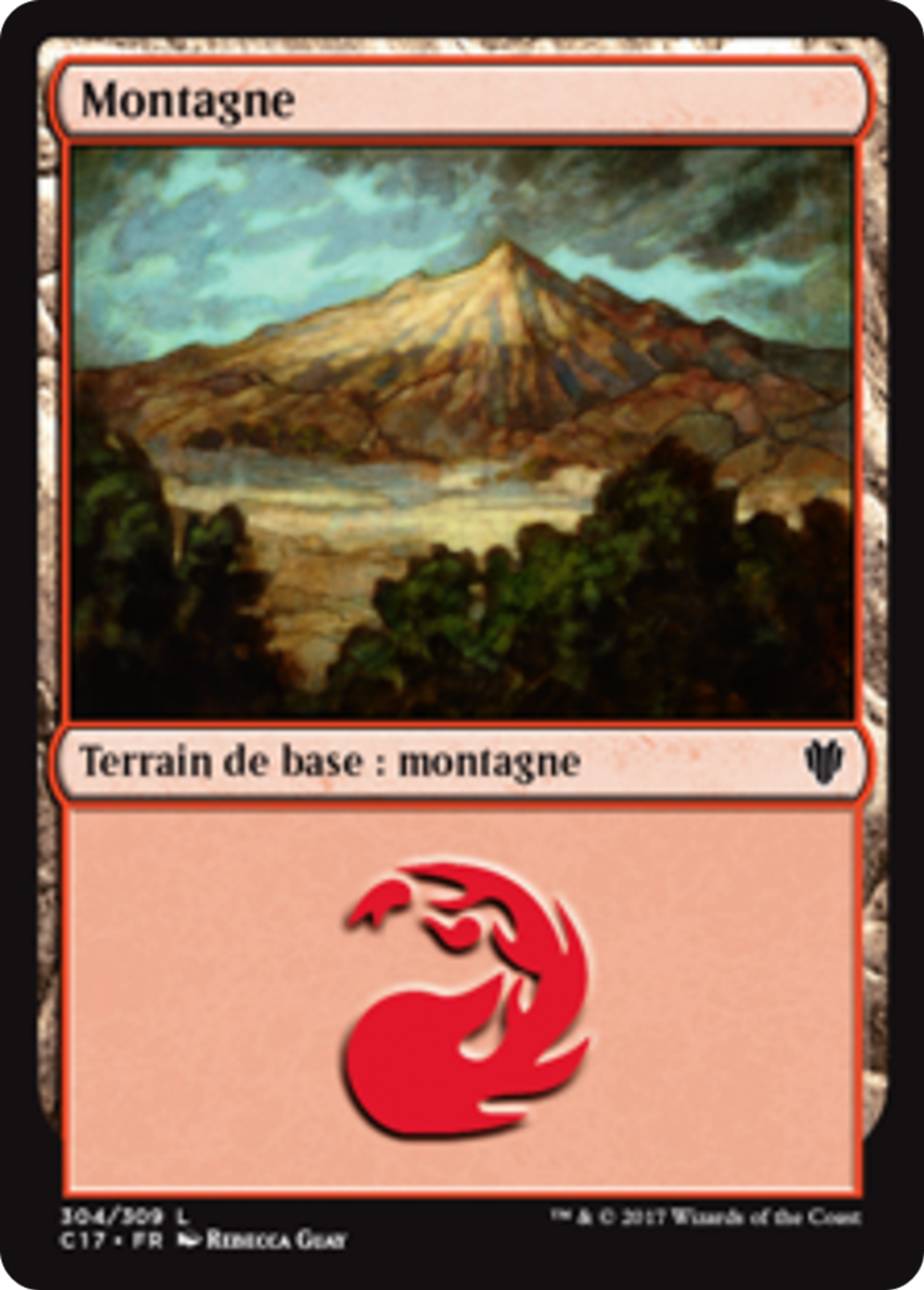 Montagne — Commander 2017 — Magic: The Gathering