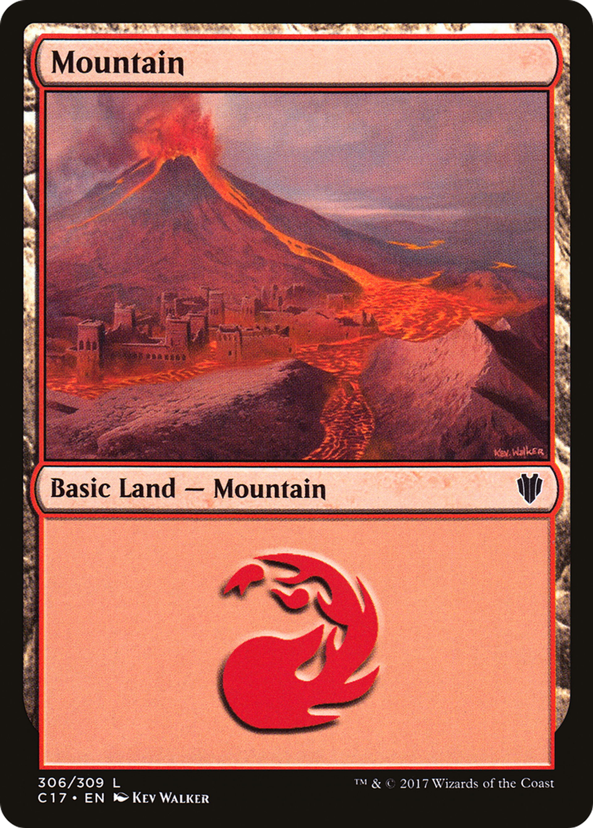 Mountain — Commander 2017 — Magic: The Gathering