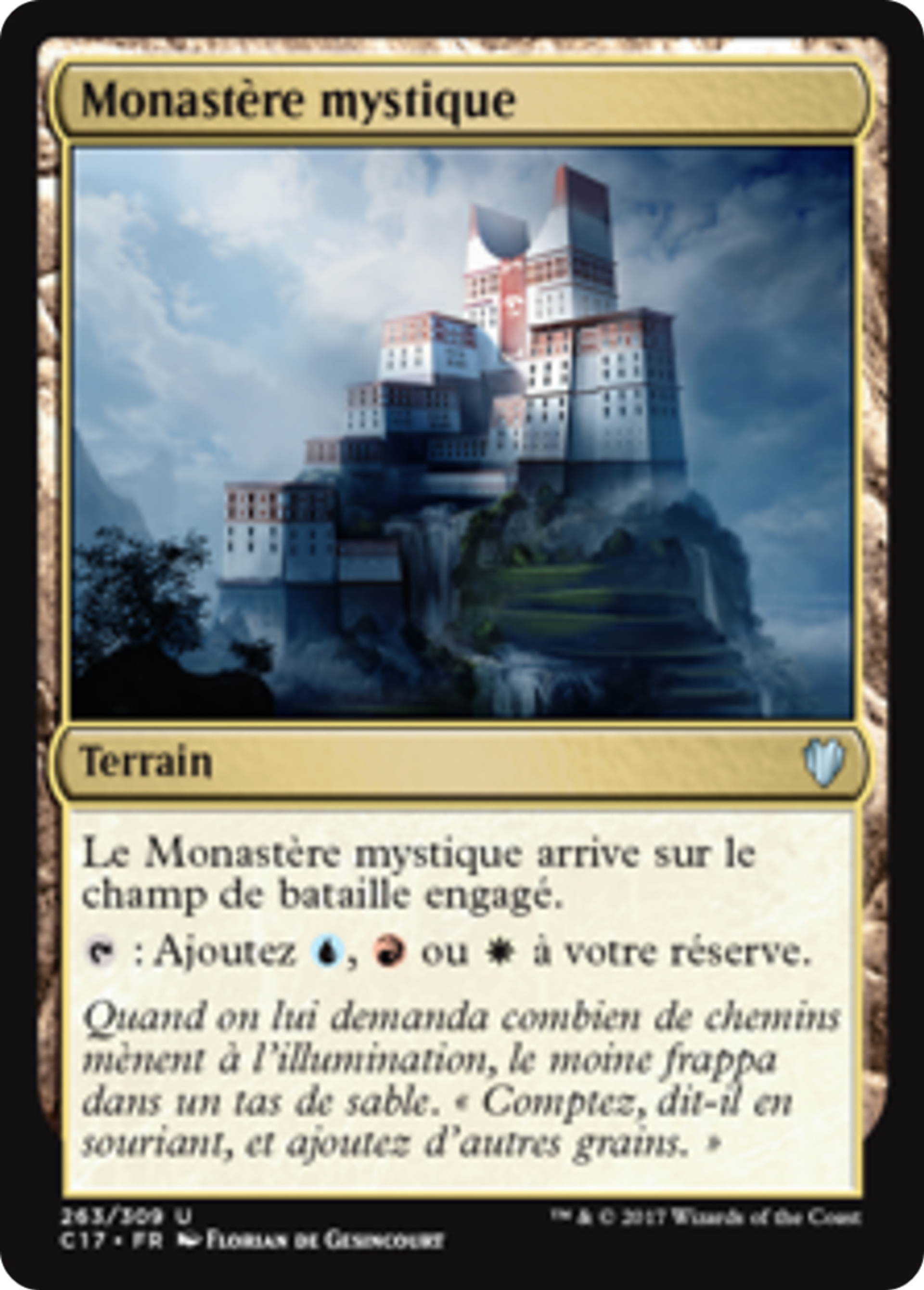 Monastère mystique — Commander 2017 — Magic: The Gathering