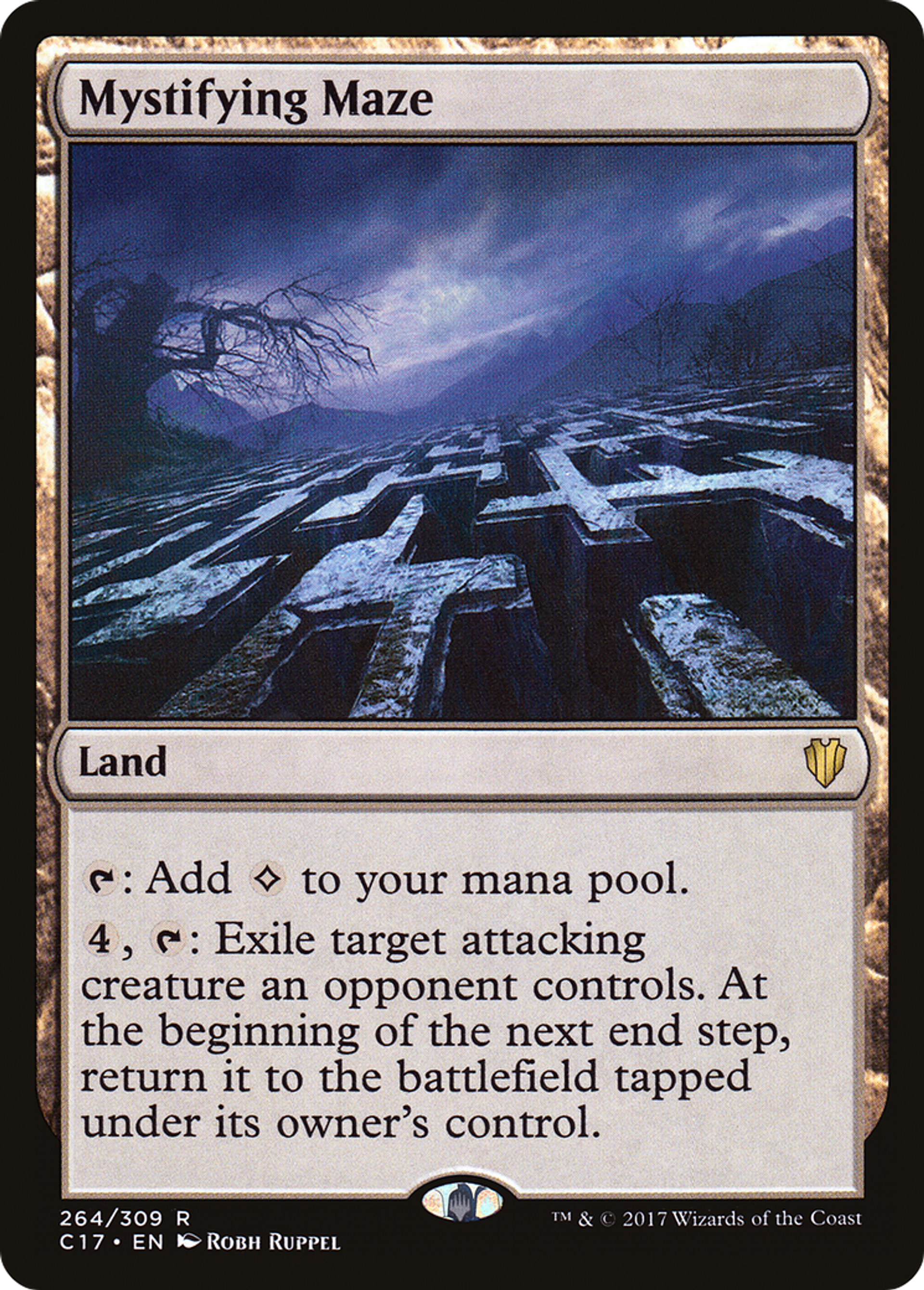 Mystifying Maze — Commander 2017 — Magic: The Gathering