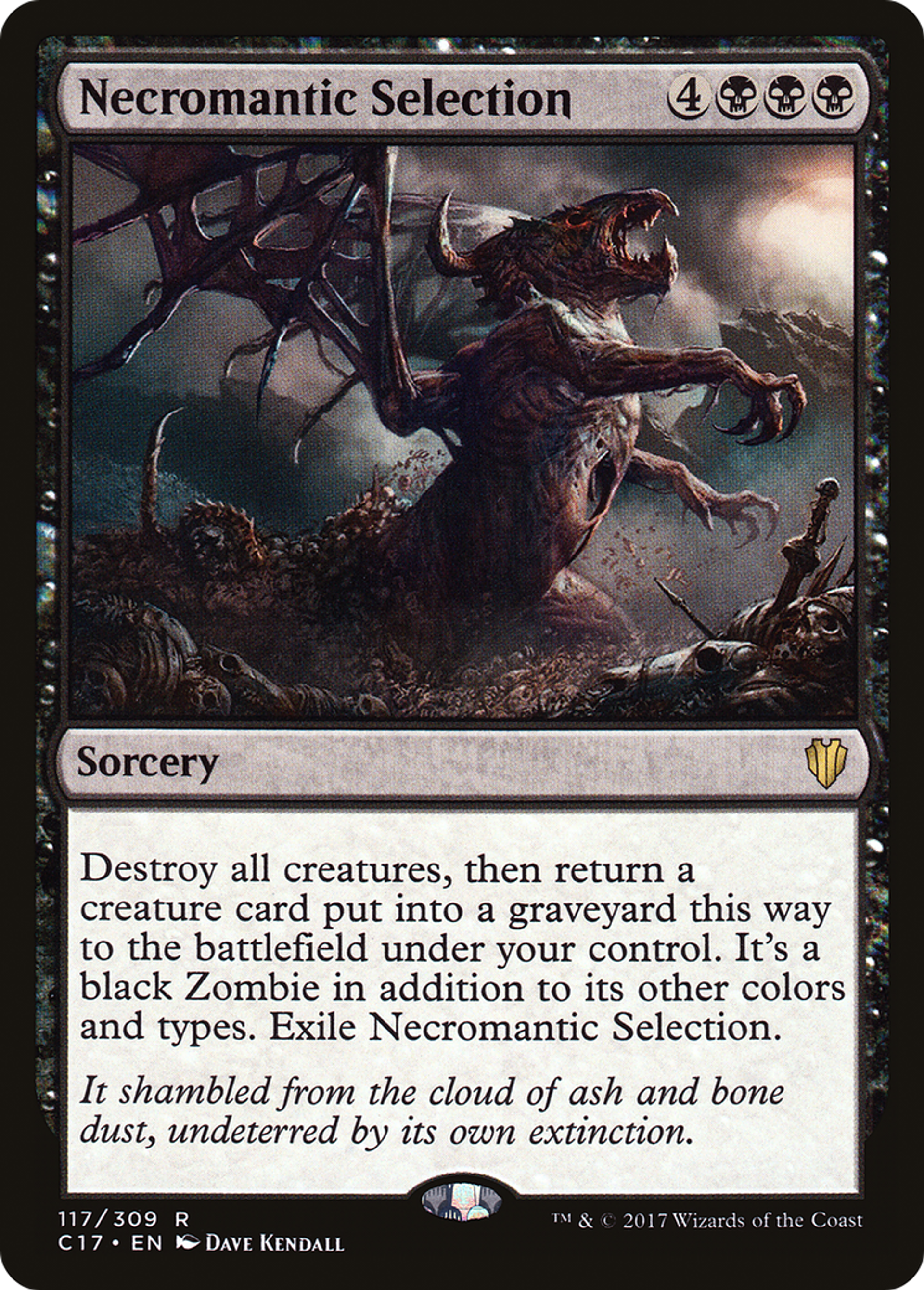 Necromantic Selection — Commander 2017 — Magic: The Gathering
