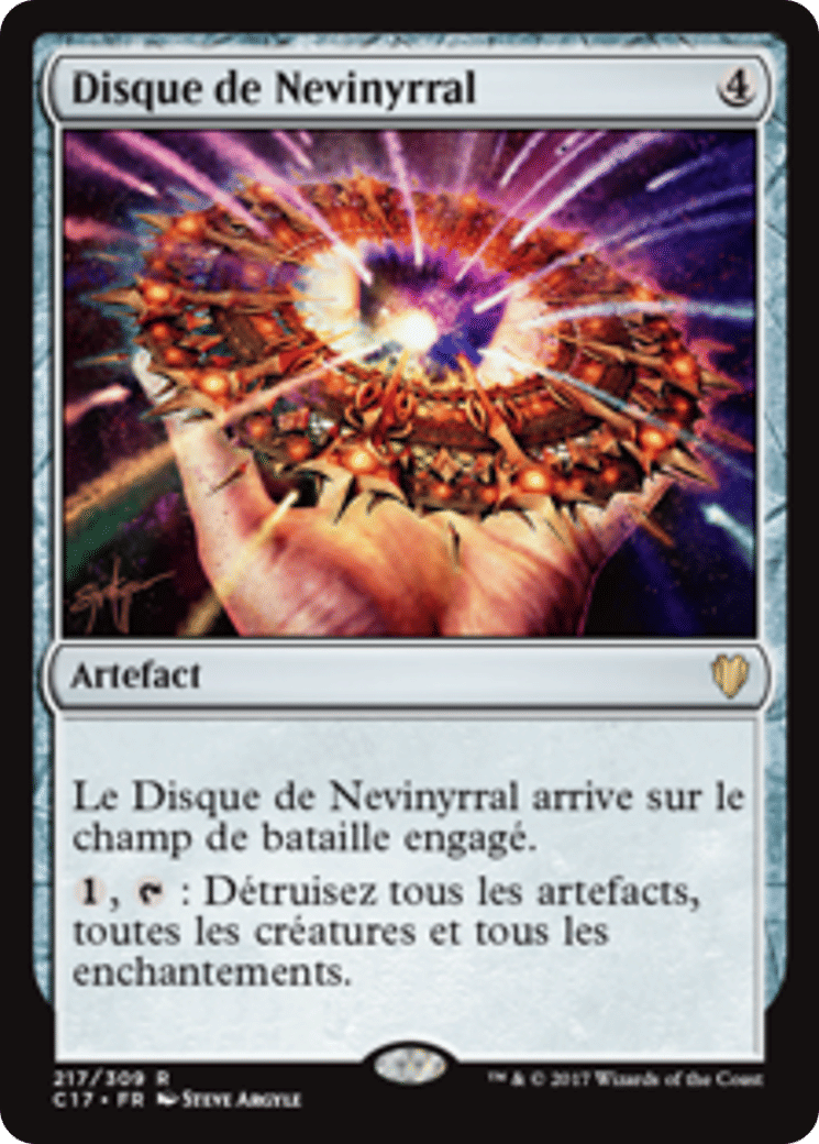 Disque de Nevinyrral — Commander 2017 — Magic: The Gathering