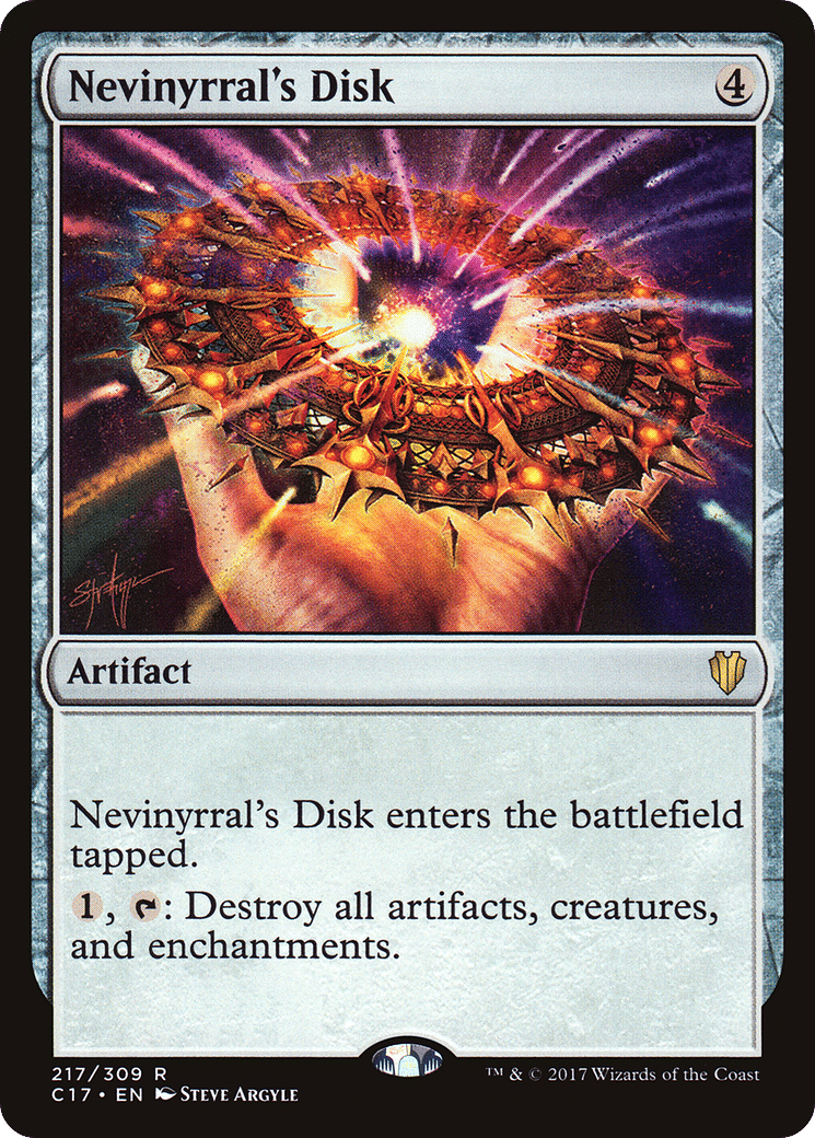 Nevinyrral's Disk — Commander 2017 — Magic: The Gathering