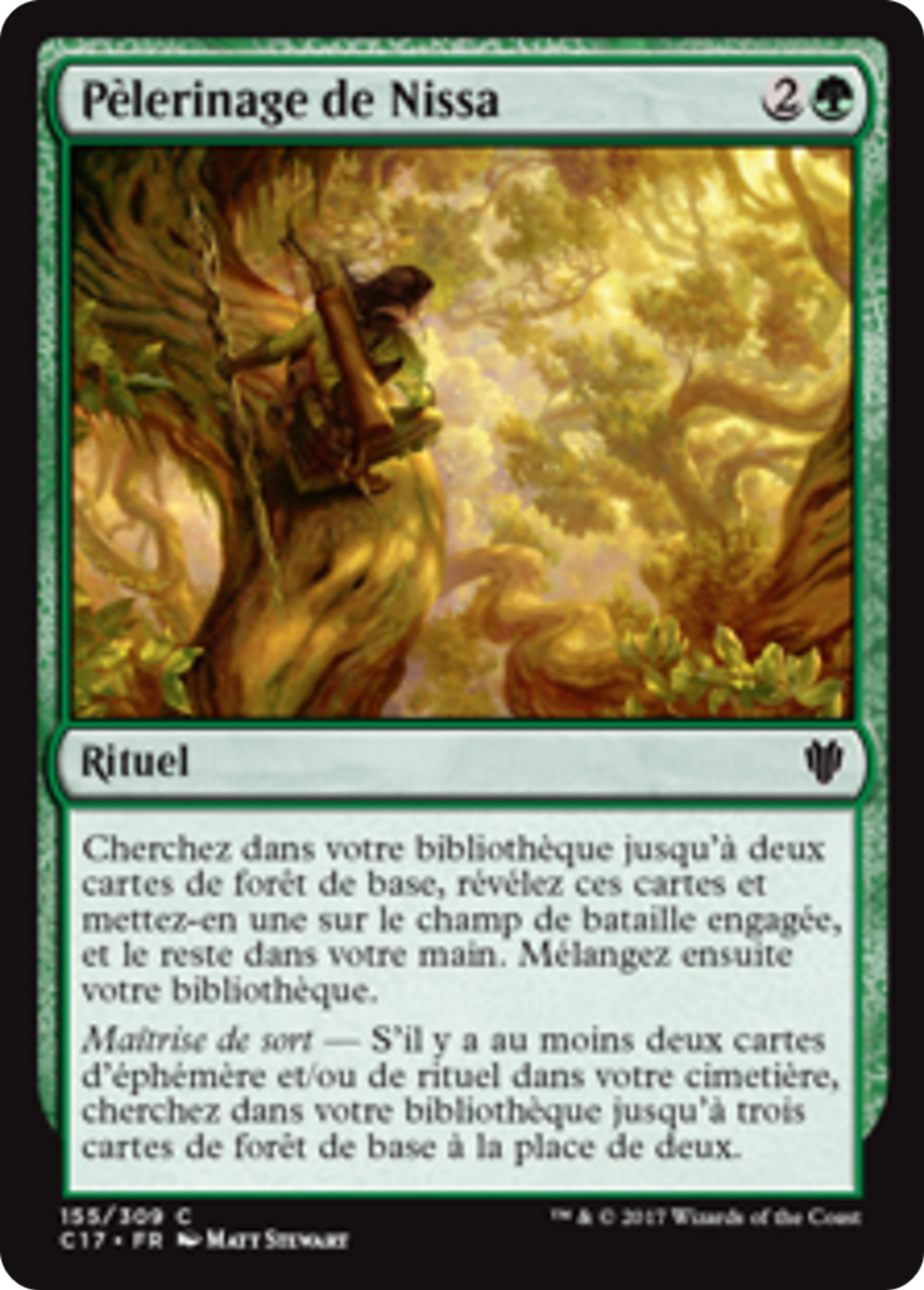 Pèlerinage de Nissa — Commander 2017 — Magic: The Gathering