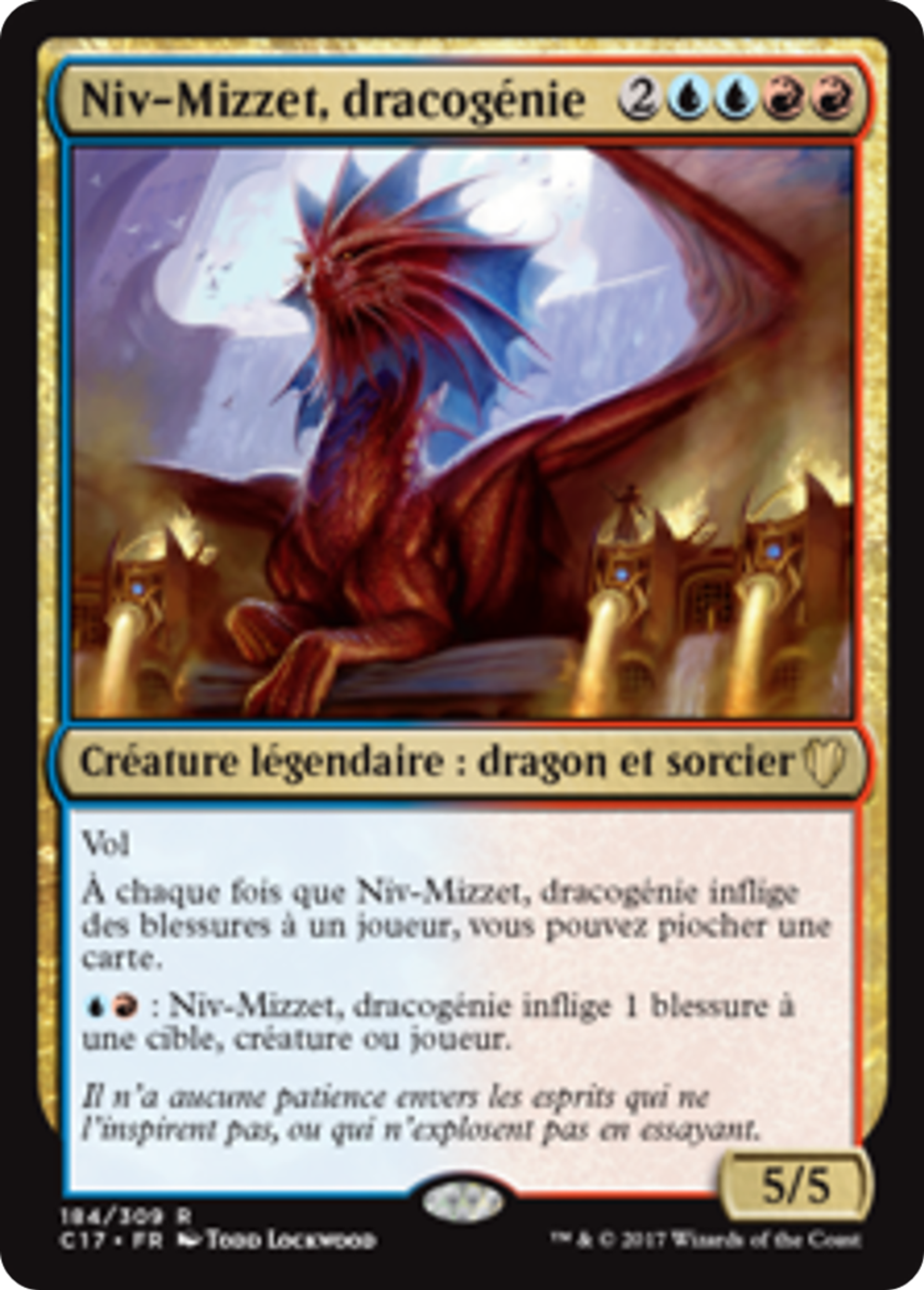 Niv-Mizzet, dracogénie — Commander 2017 — Magic: The Gathering