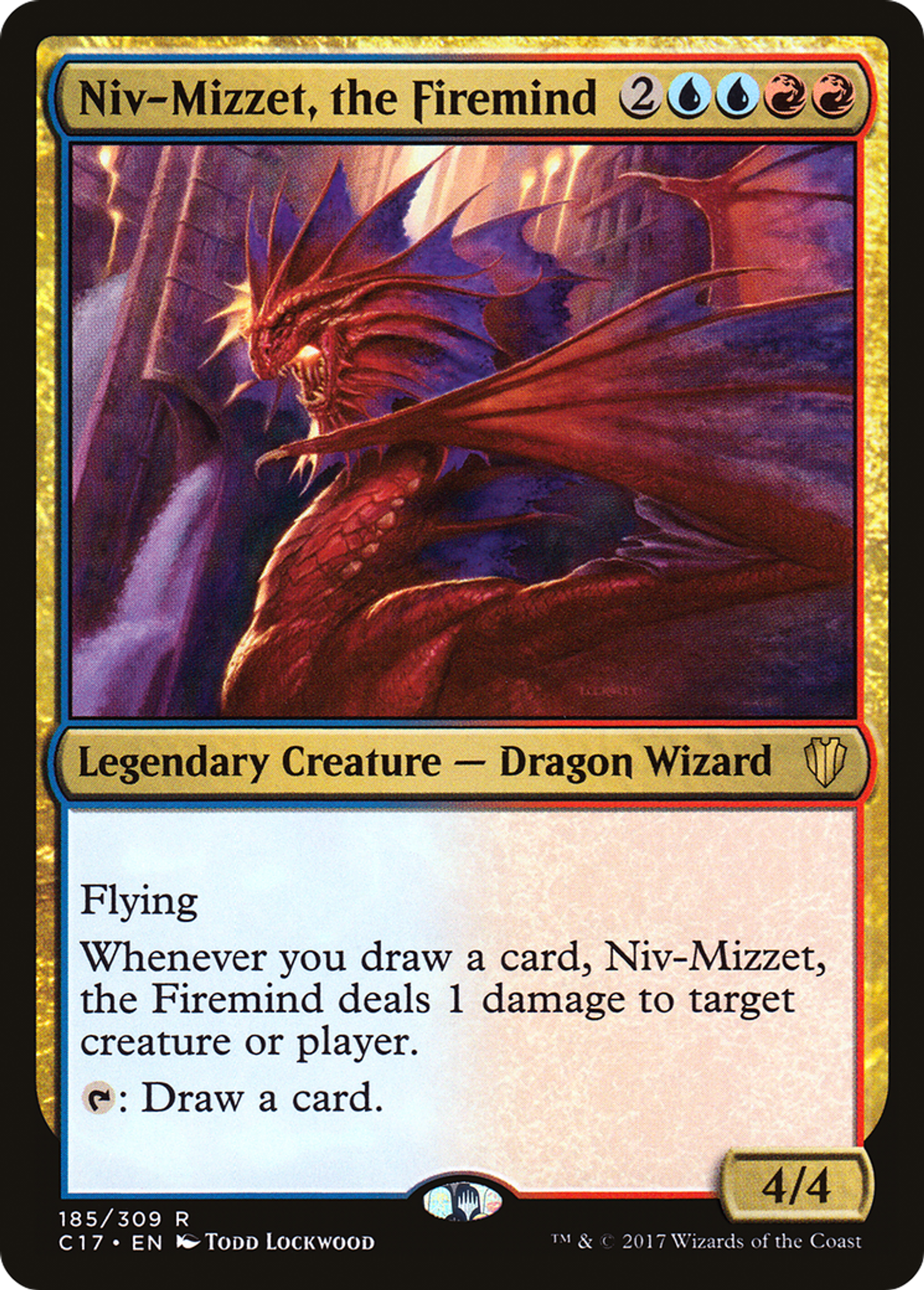 Niv-Mizzet, the Firemind — Commander 2017 — Magic: The Gathering
