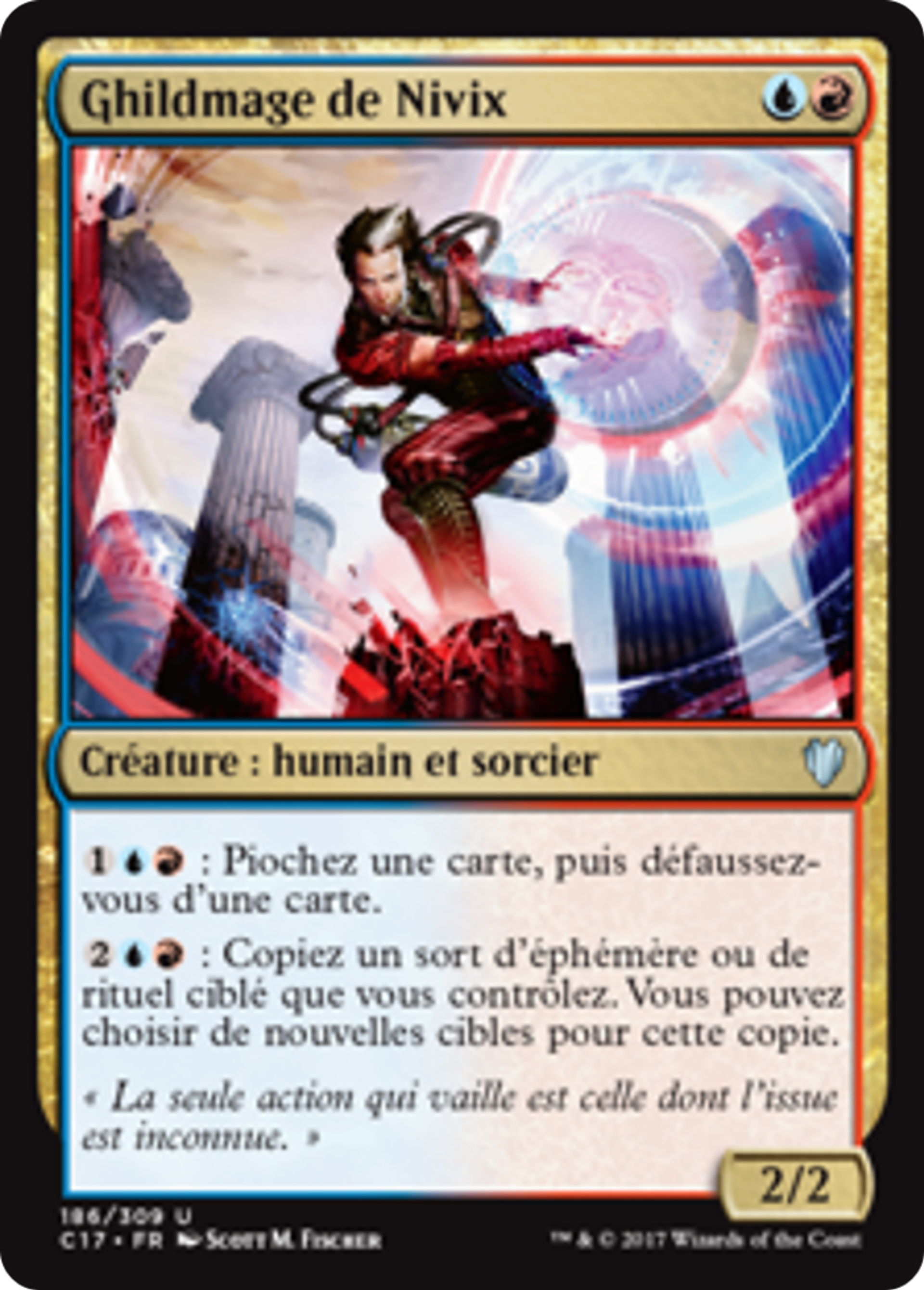 Ghildmage de Nivix — Commander 2017 — Magic: The Gathering