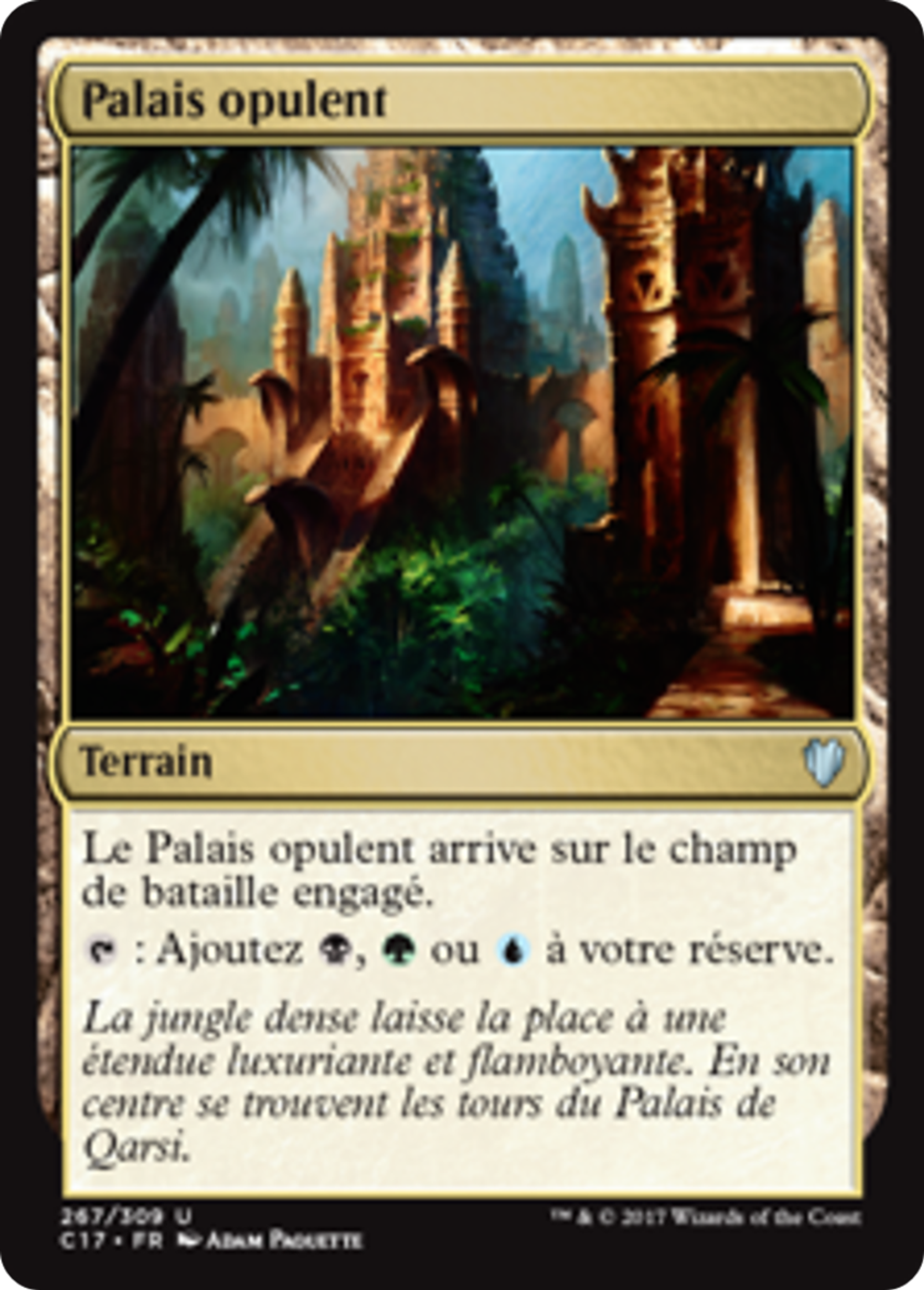 Palais opulent — Commander 2017 — Magic: The Gathering