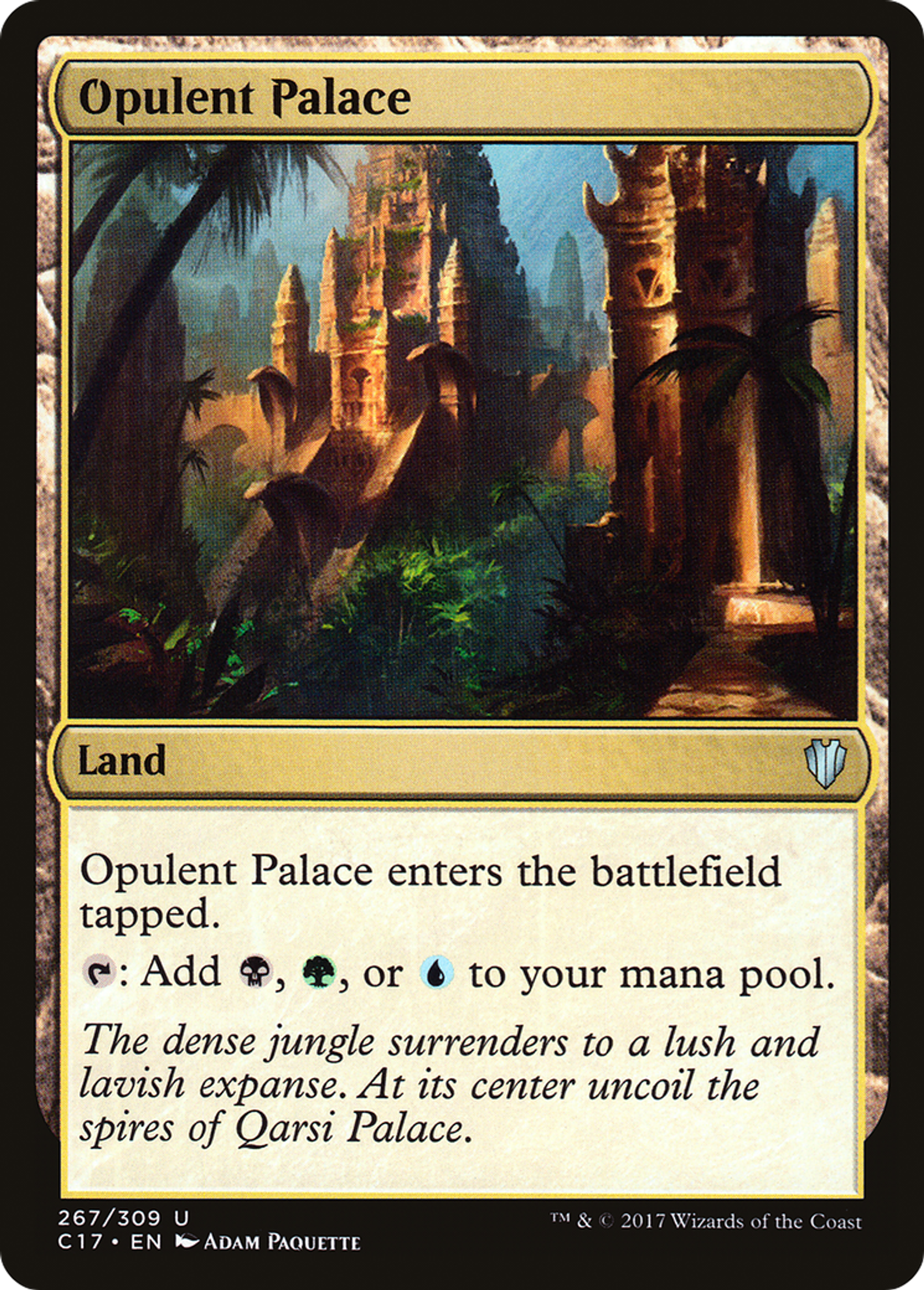 Opulent Palace — Commander 2017 — Magic: The Gathering