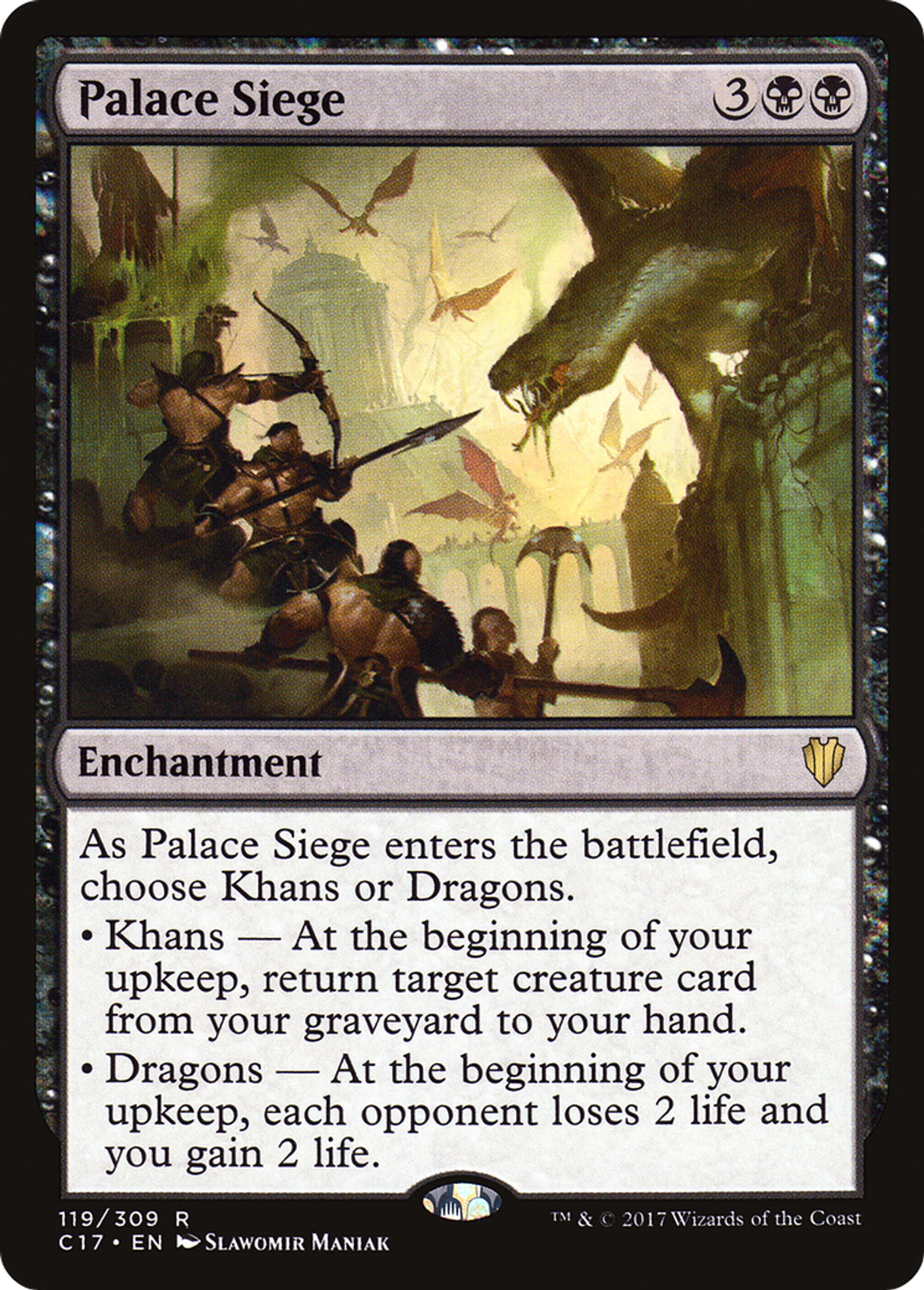Palace Siege — Commander 2017 — Magic: The Gathering