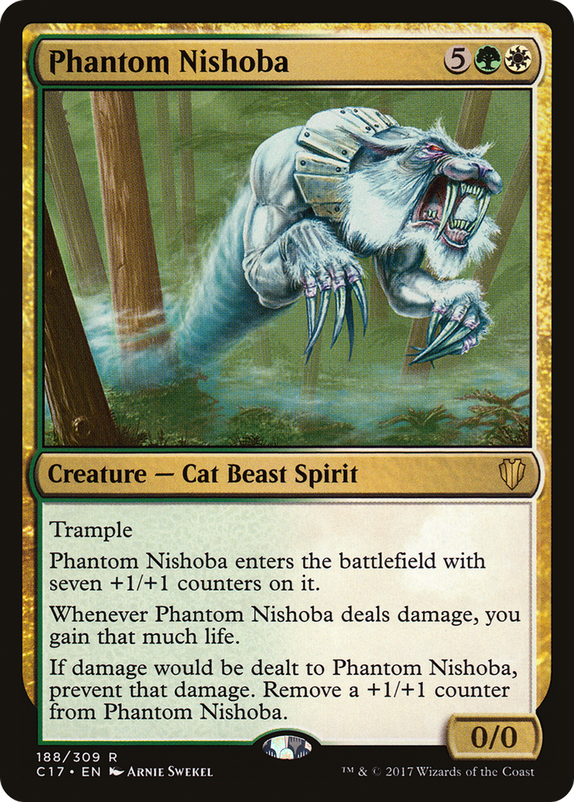 Phantom Nishoba — Commander 2017 — Magic: The Gathering