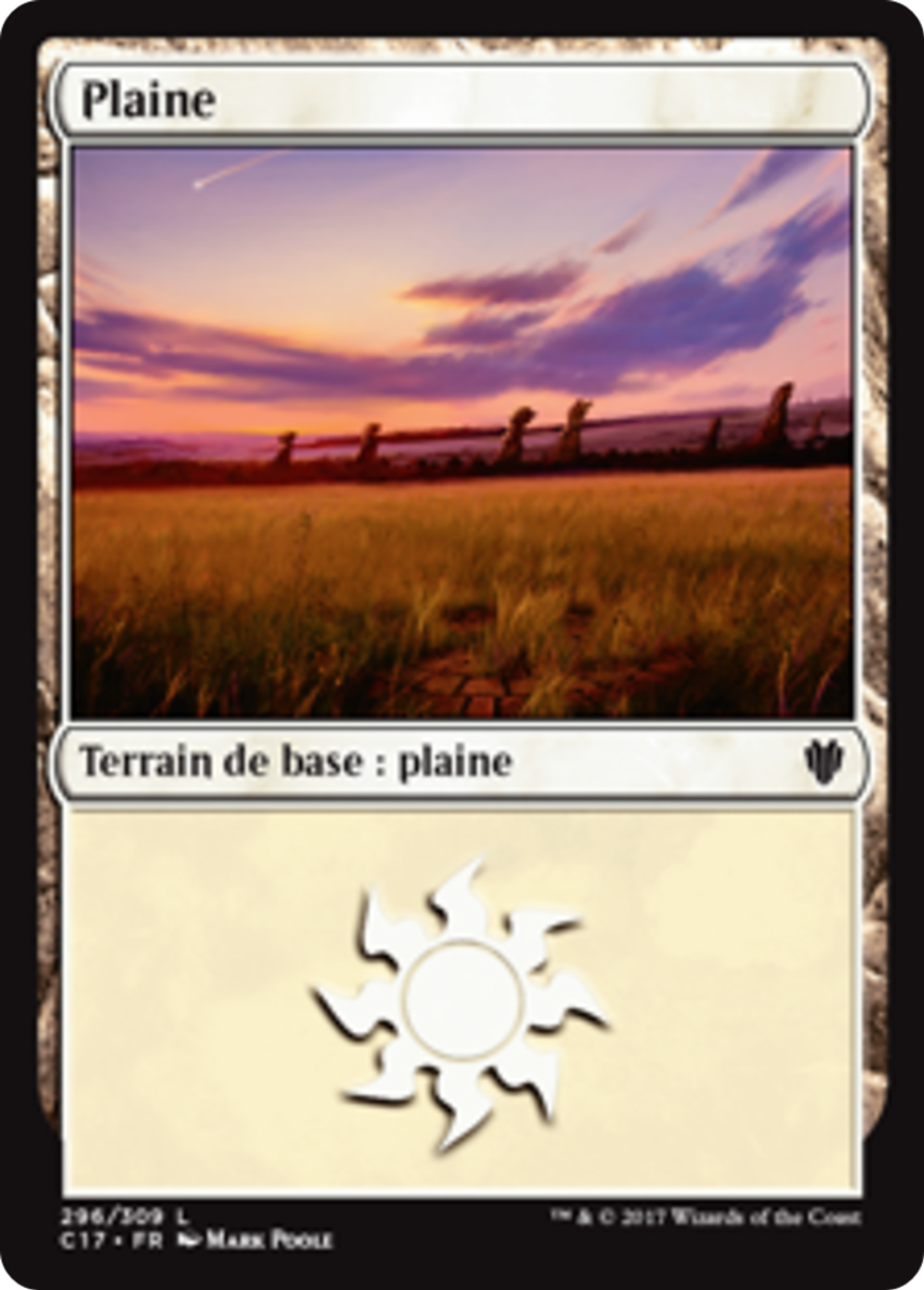 Plaine — Commander 2017 — Magic: The Gathering
