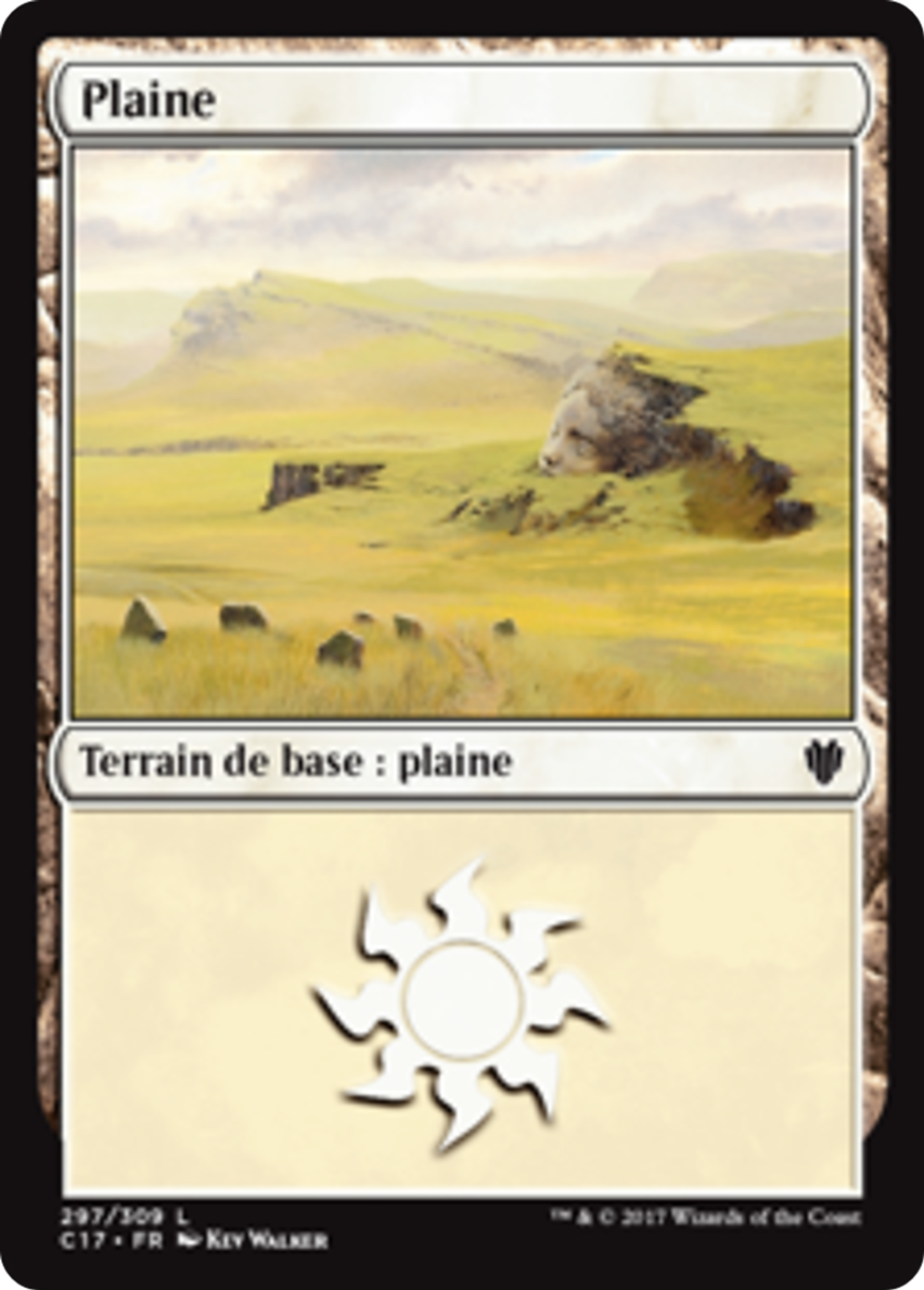 Plaine — Commander 2017 — Magic: The Gathering