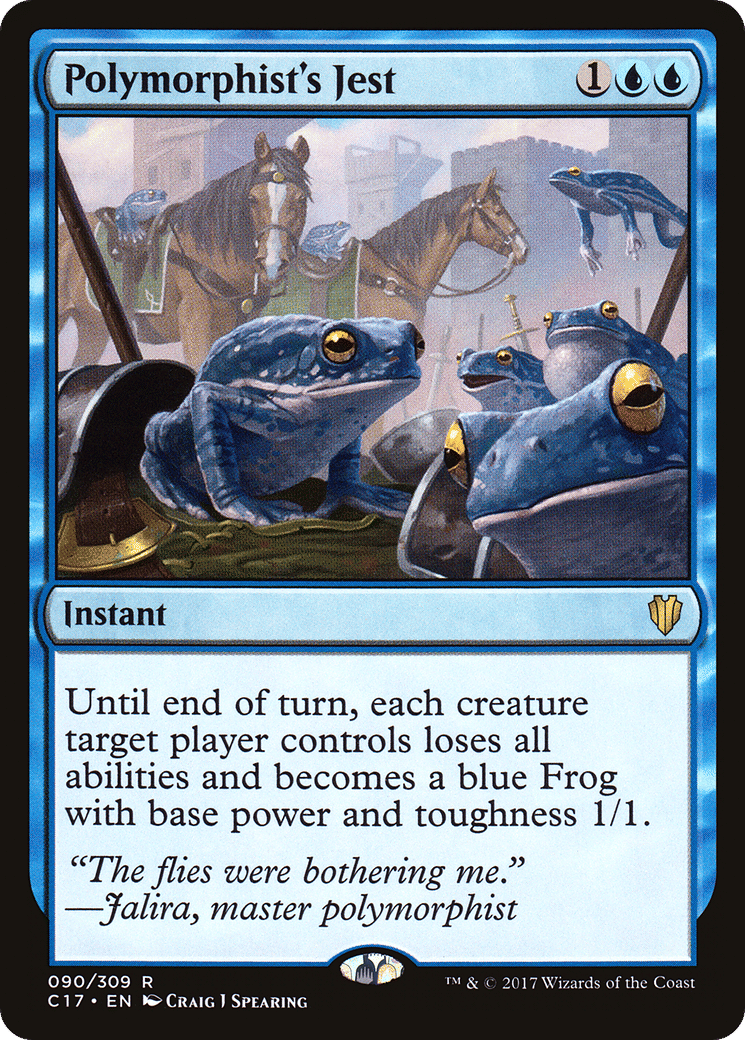 Polymorphist's Jest — Commander 2017 — Magic: The Gathering