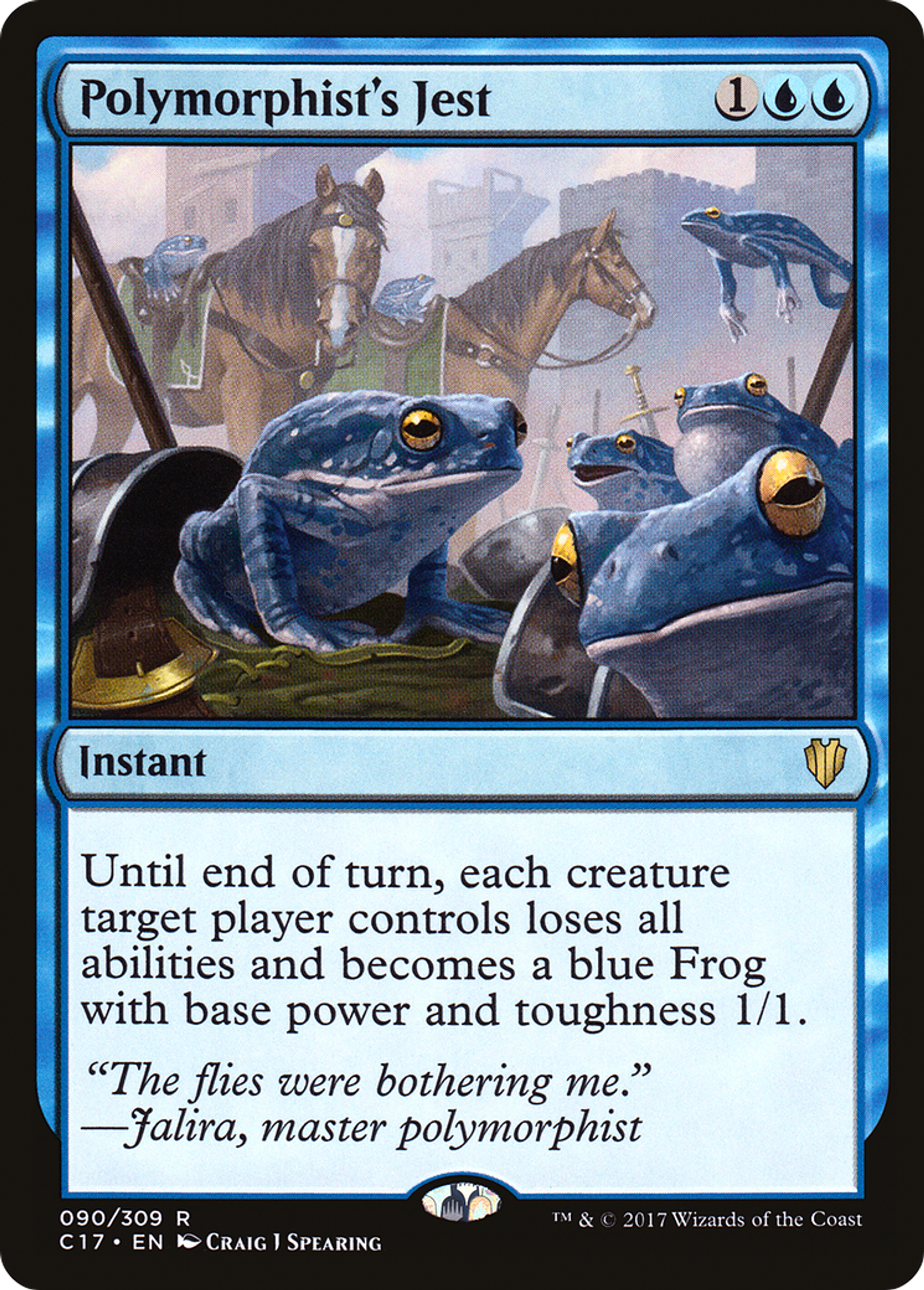 Polymorphist's Jest — Commander 2017 — Magic: The Gathering