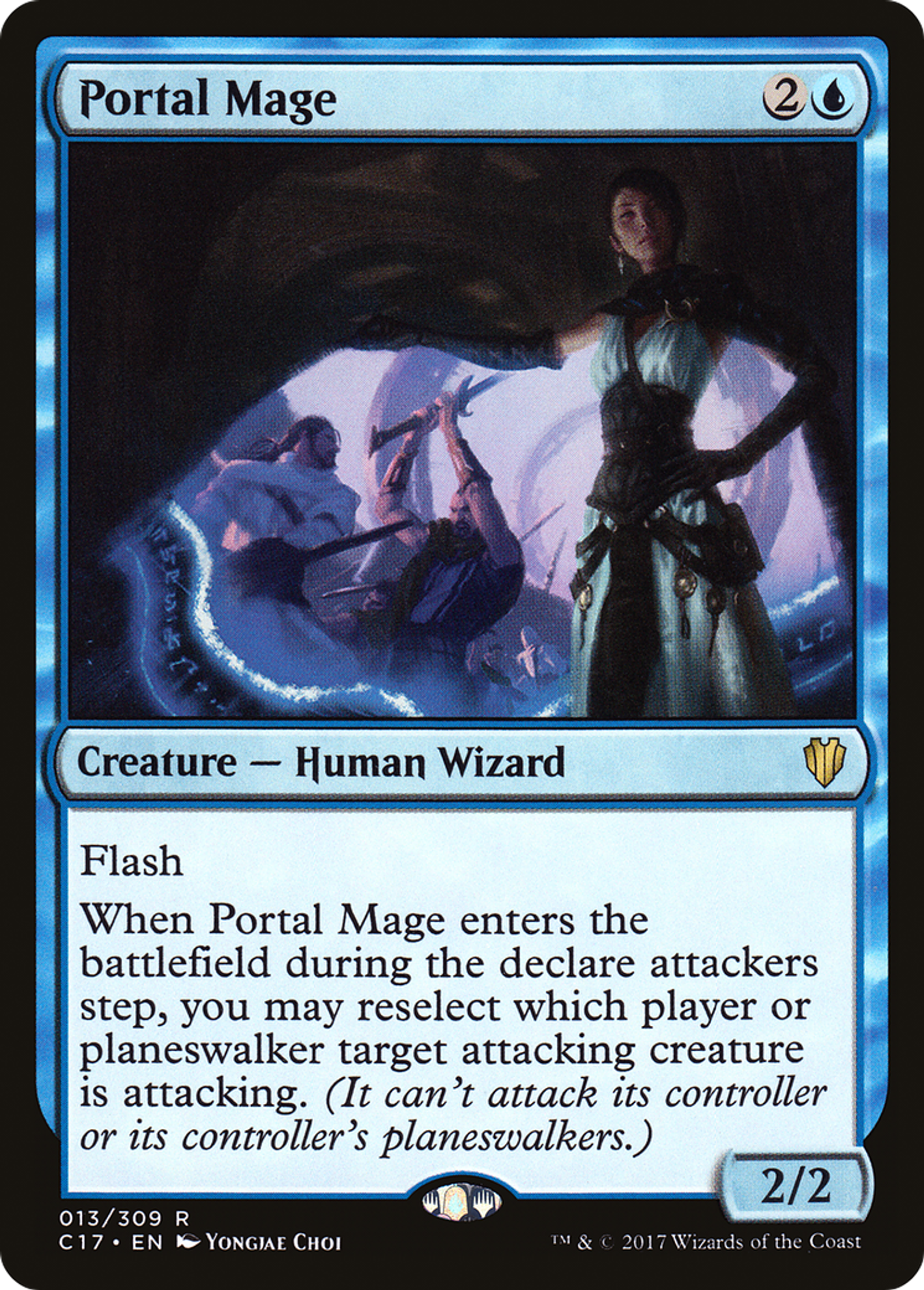 Portal Mage — Commander 2017 — Magic: The Gathering