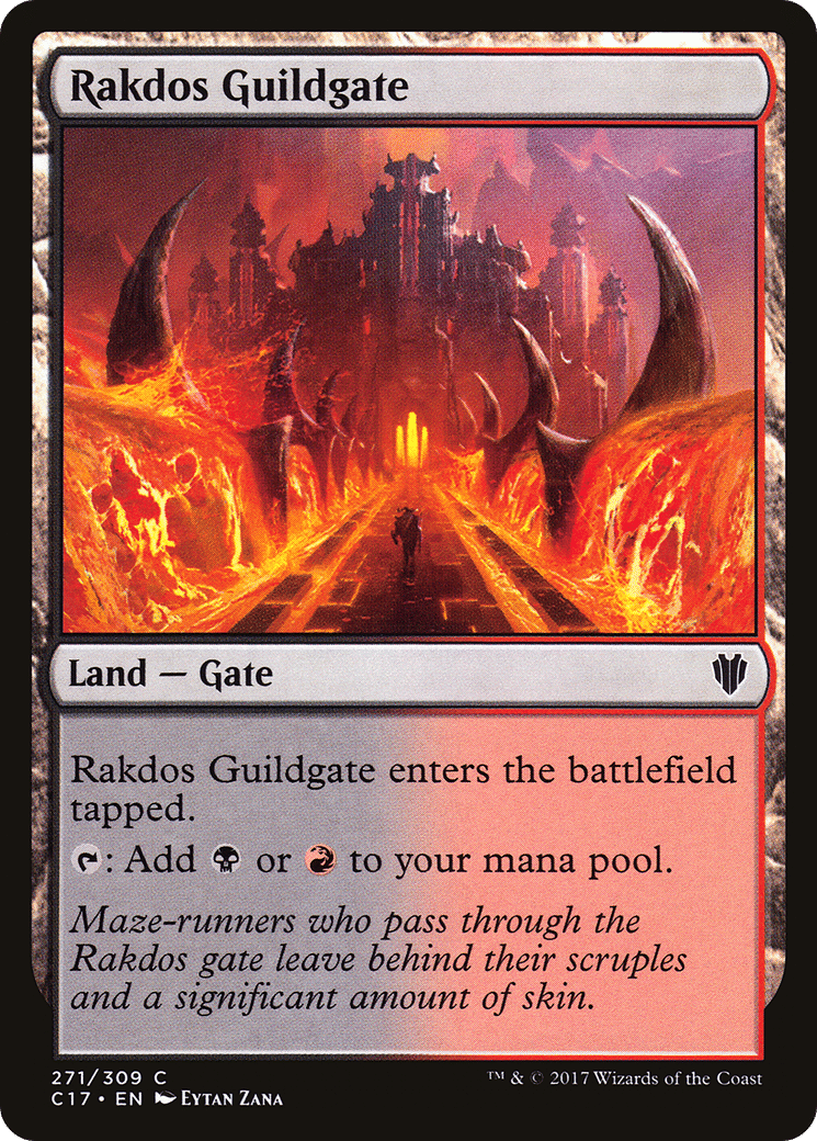 Rakdos Guildgate — Commander 2017 — Magic: The Gathering