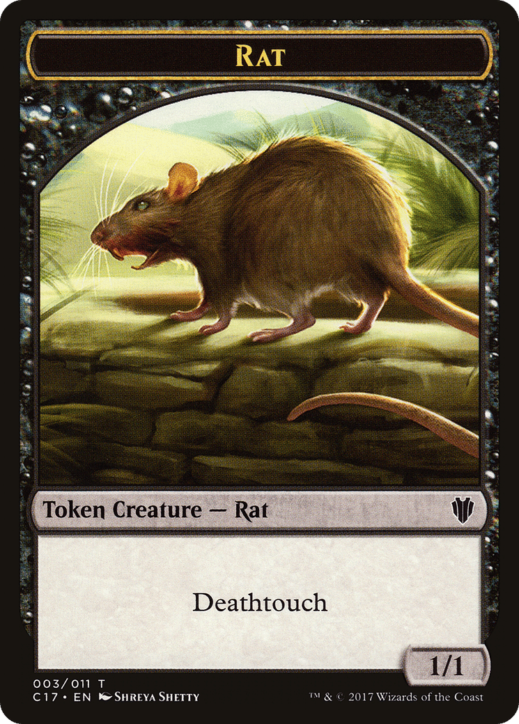 Rat — Commander 2017 — Magic: The Gathering