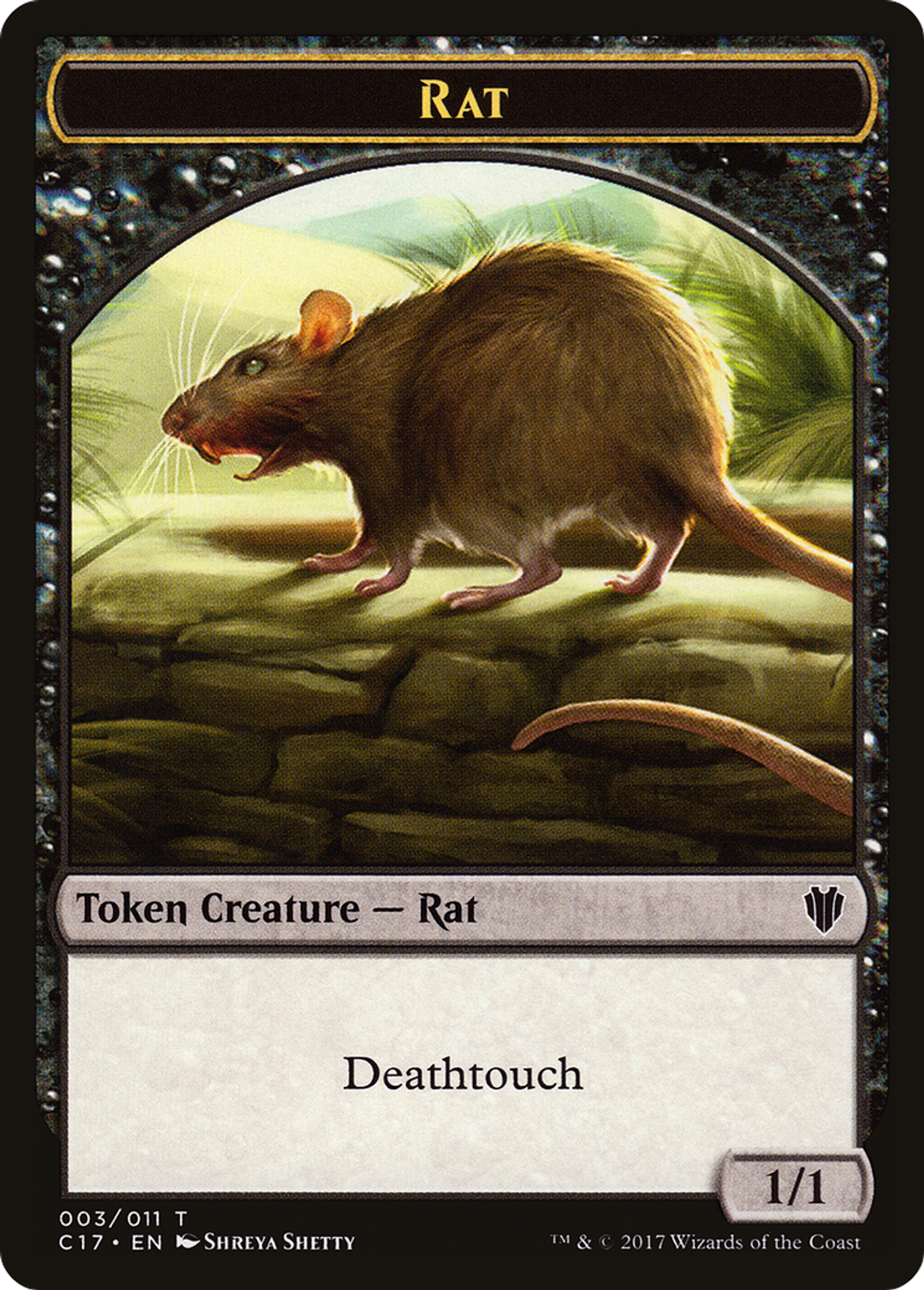 Rat — Commander 2017 — Magic: The Gathering