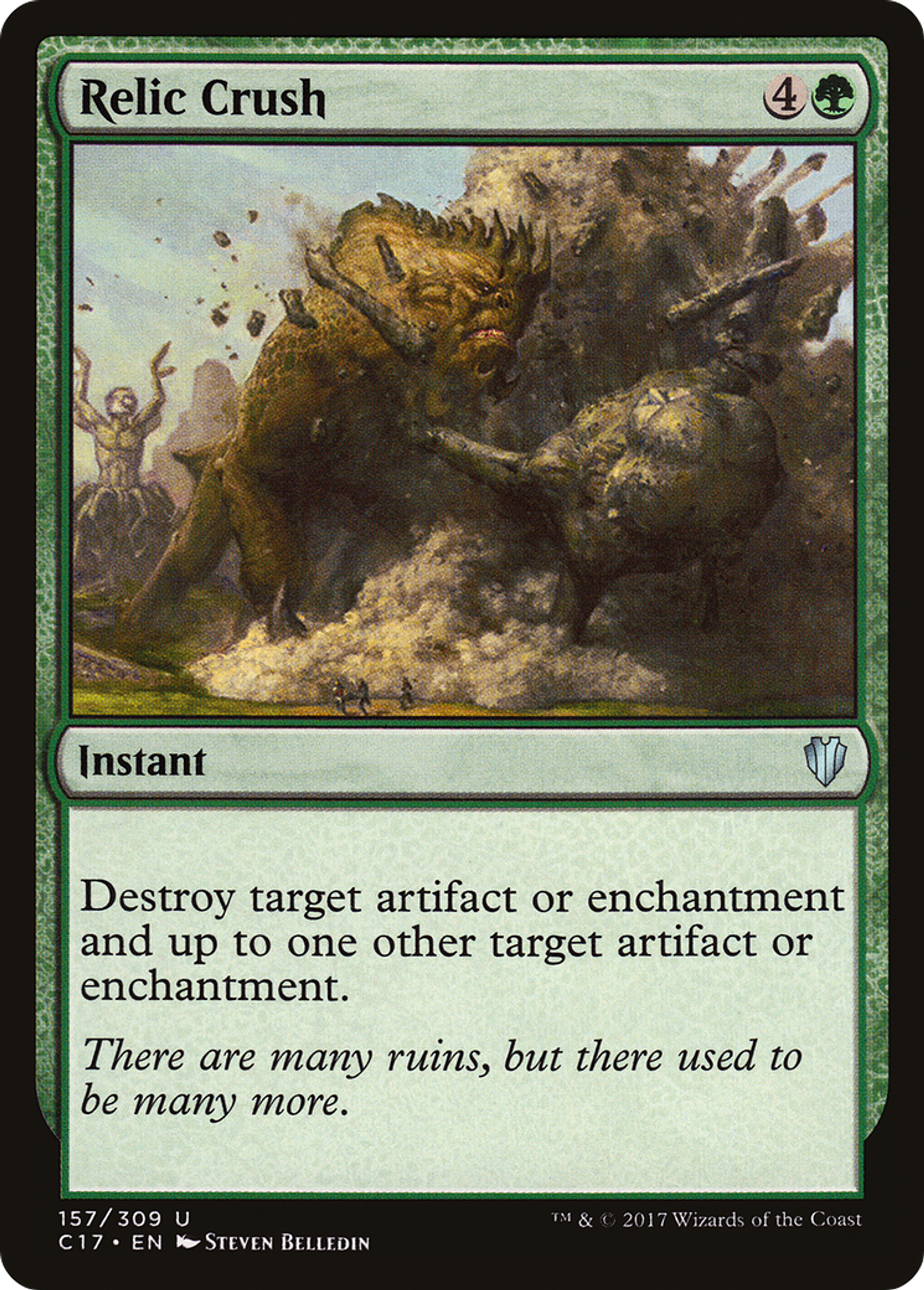 Relic Crush — Commander 2017 — Magic: The Gathering