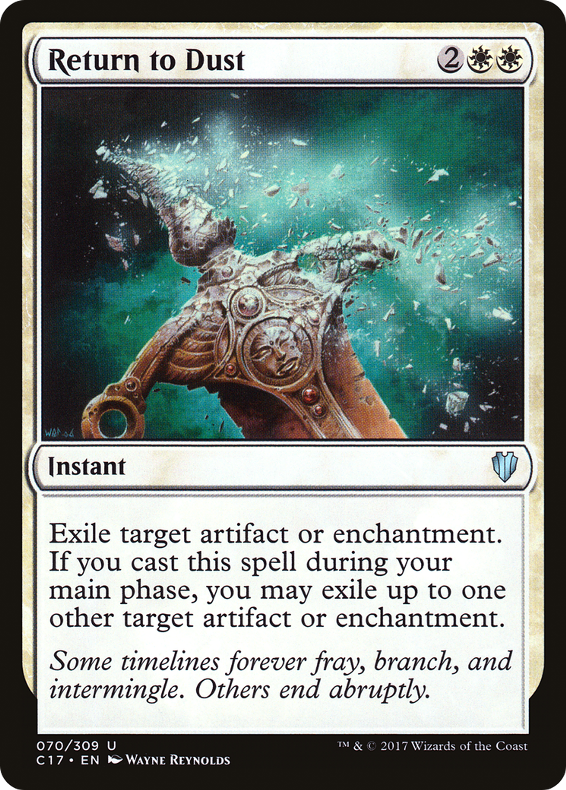 Return to Dust — Commander 2017 — Magic: The Gathering
