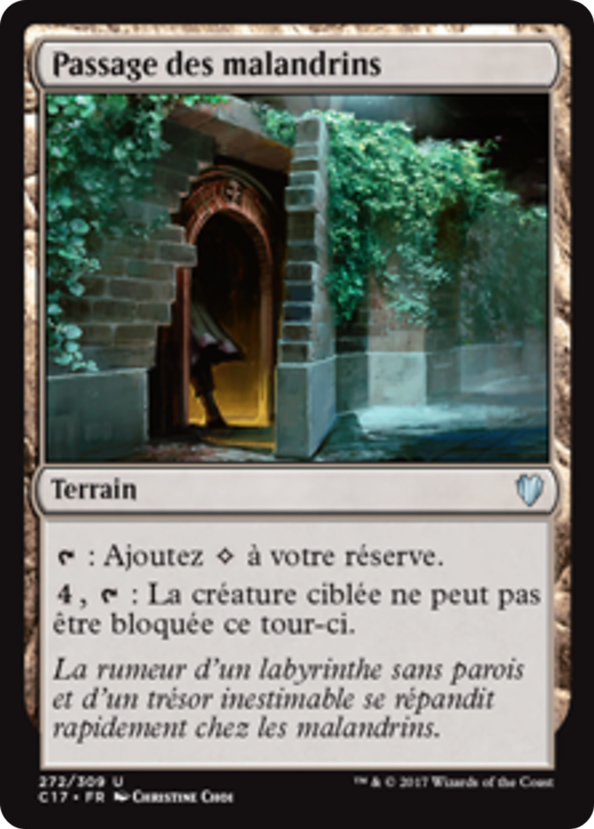 Passage des malandrins — Commander 2017 — Magic: The Gathering
