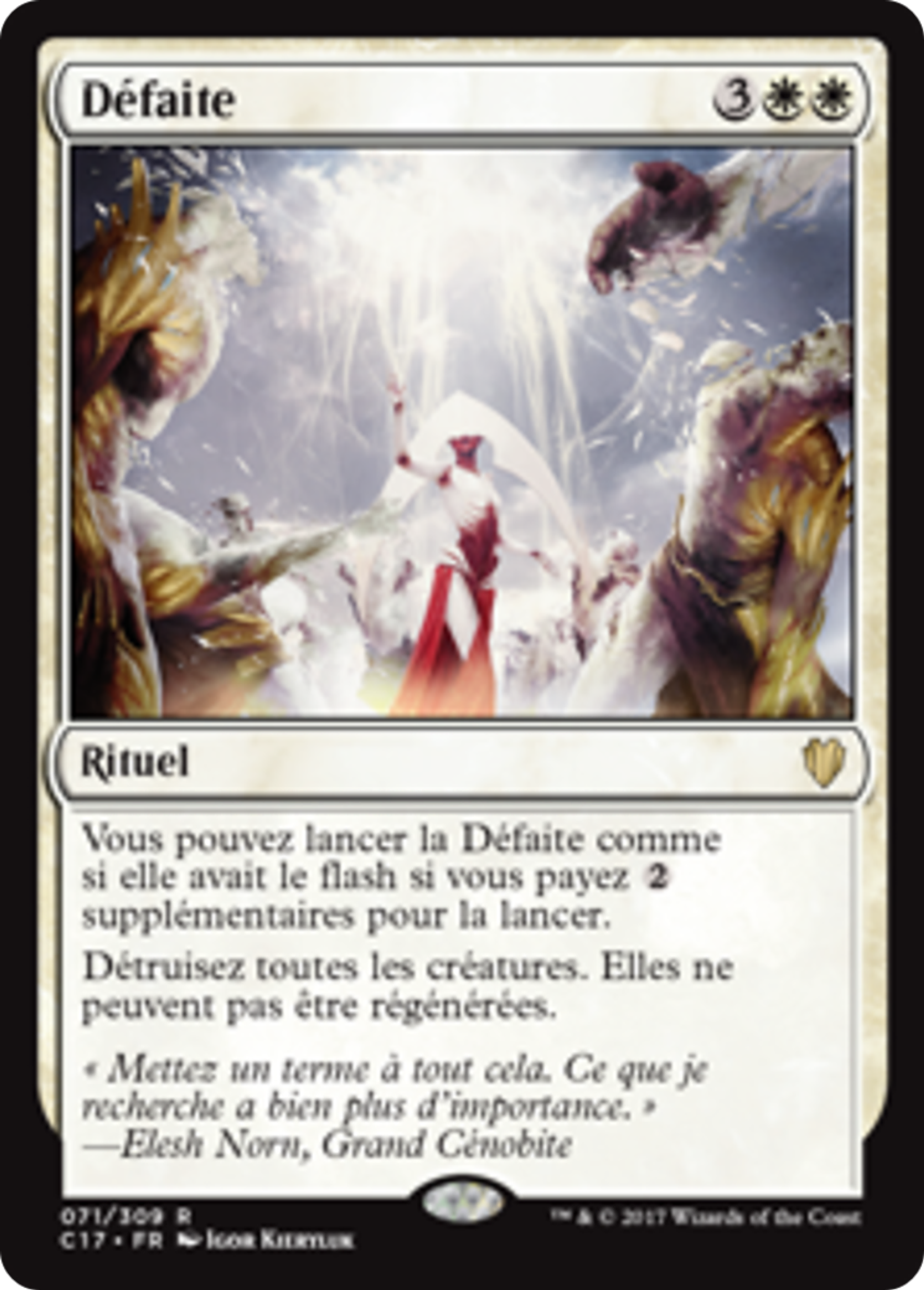 Défaite — Commander 2017 — Magic: The Gathering