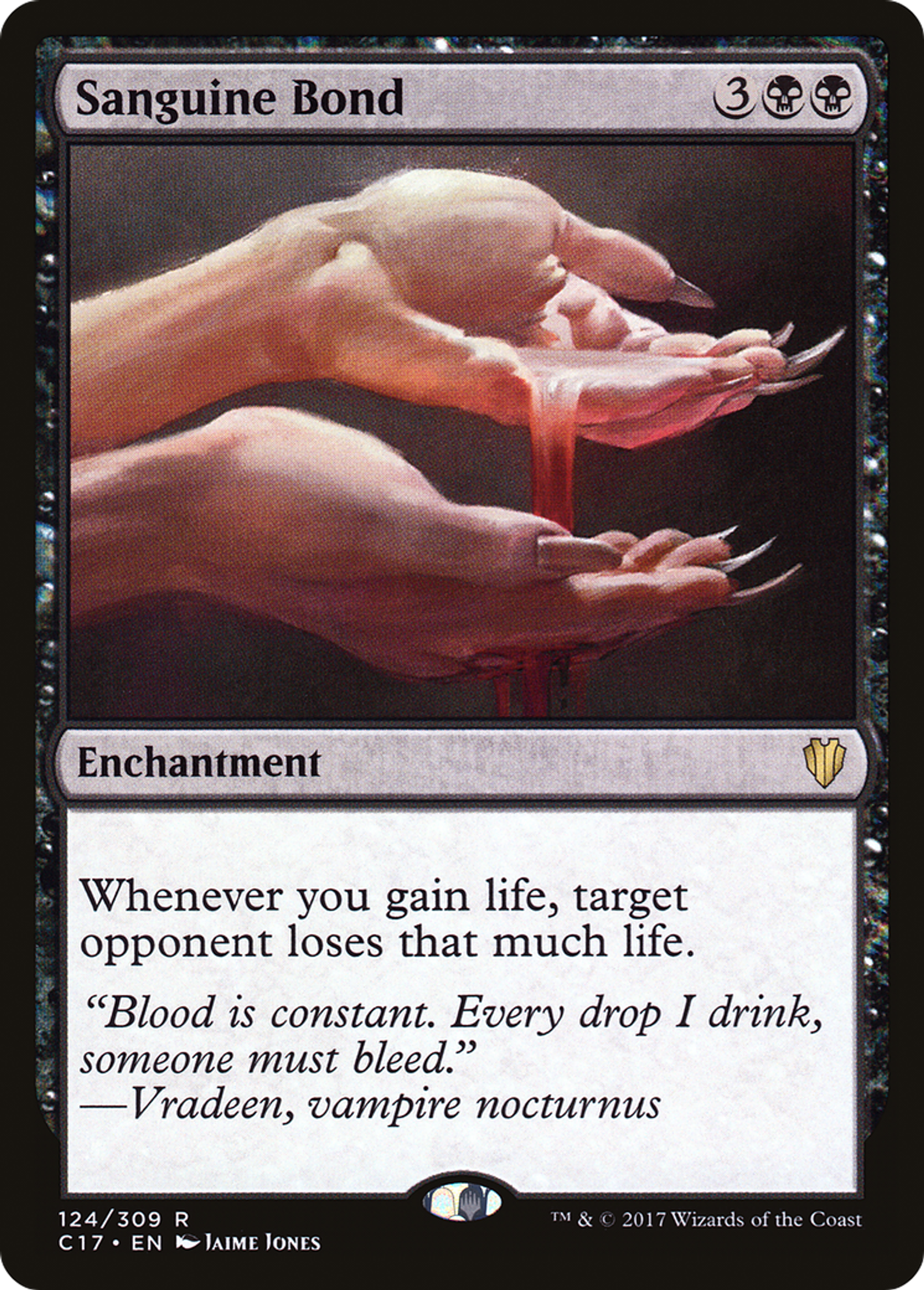 Sanguine Bond — Commander 2017 — Magic: The Gathering
