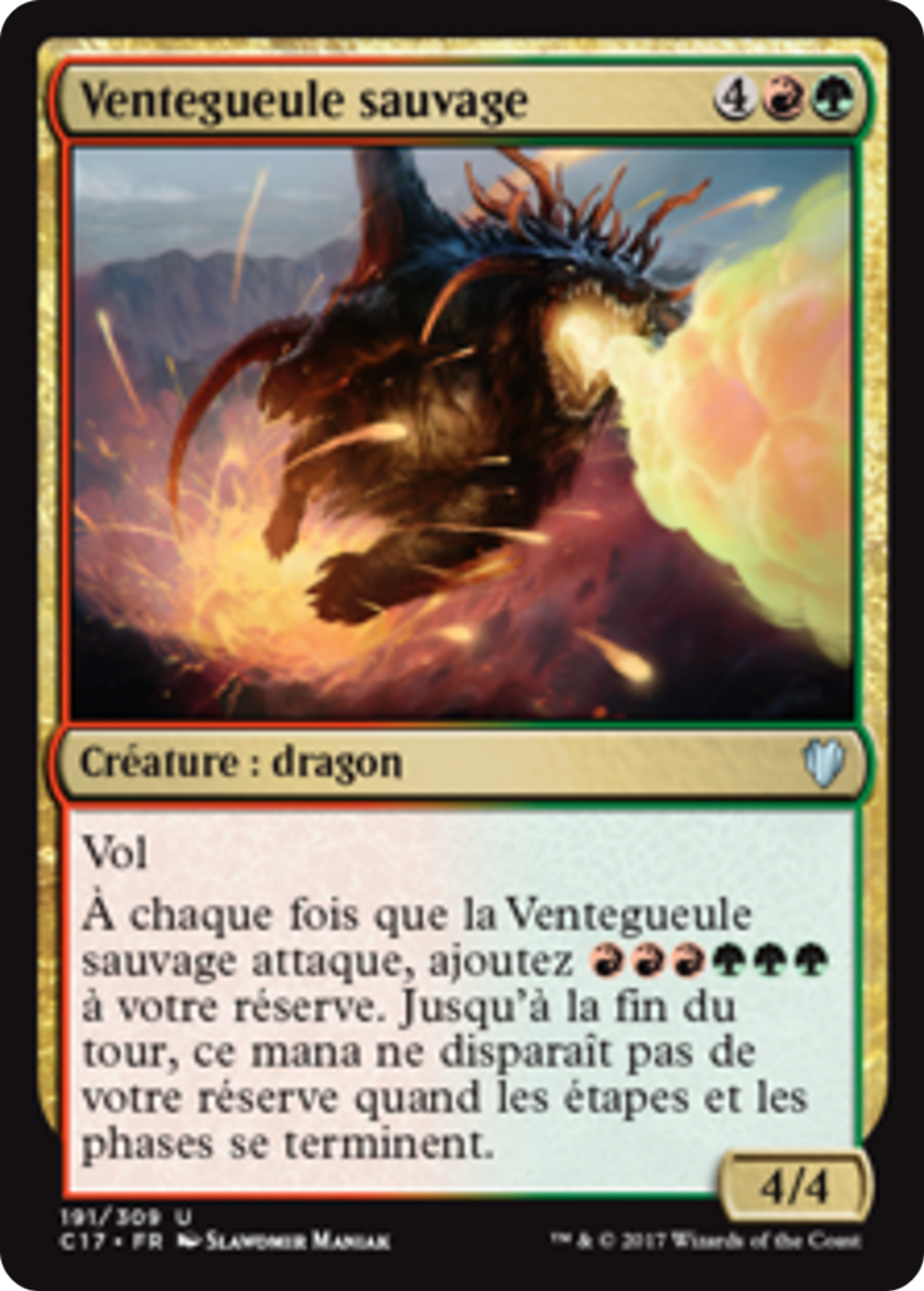 Ventegueule sauvage — Commander 2017 — Magic: The Gathering