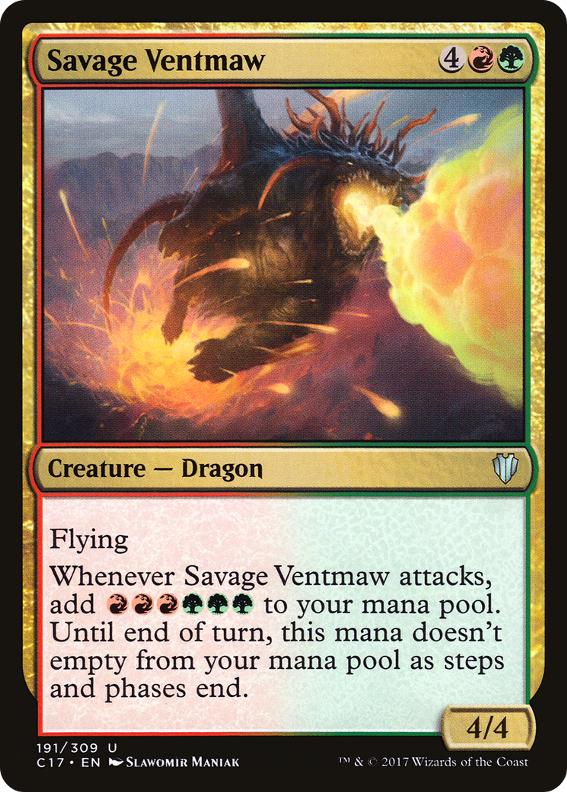 Savage Ventmaw — Commander 2017 — Magic: The Gathering