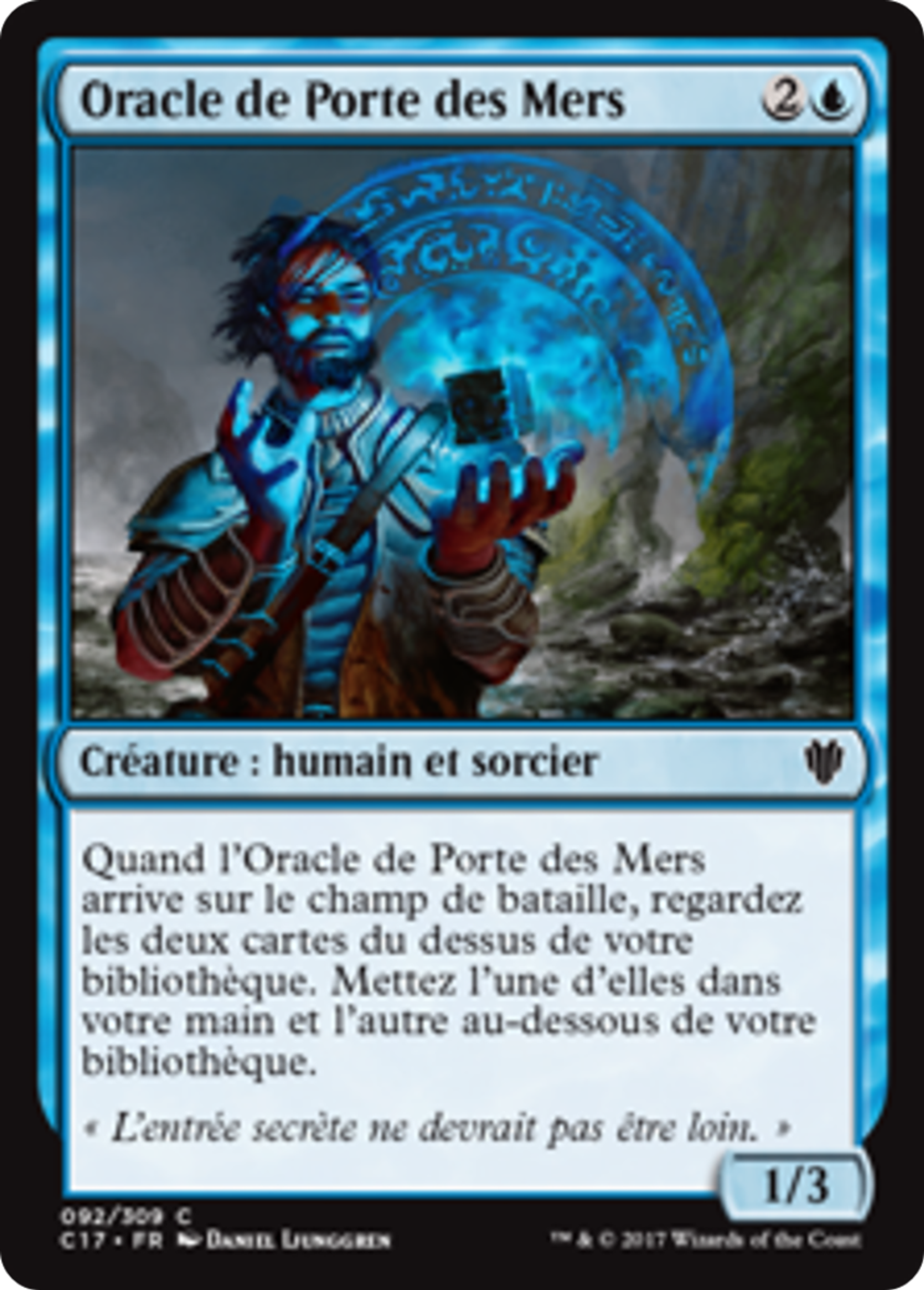 Oracle de Porte des Mers — Commander 2017 — Magic: The Gathering