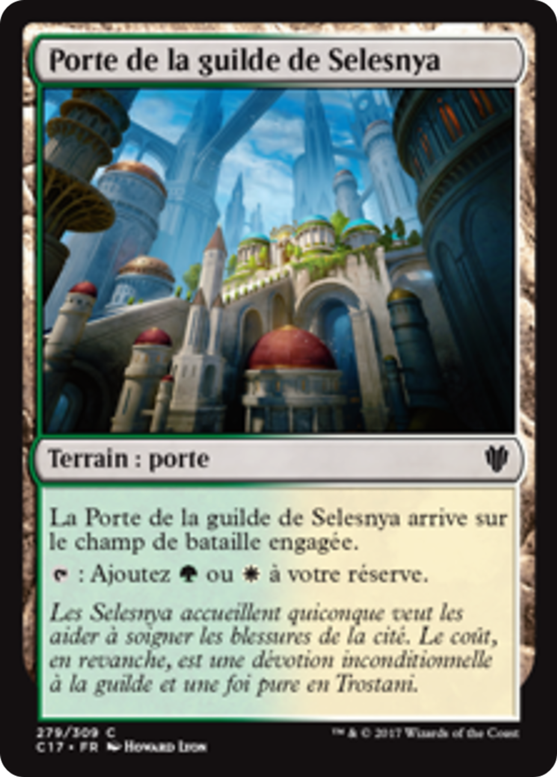 Porte de la guilde de Selesnya — Commander 2017 — Magic: The Gathering