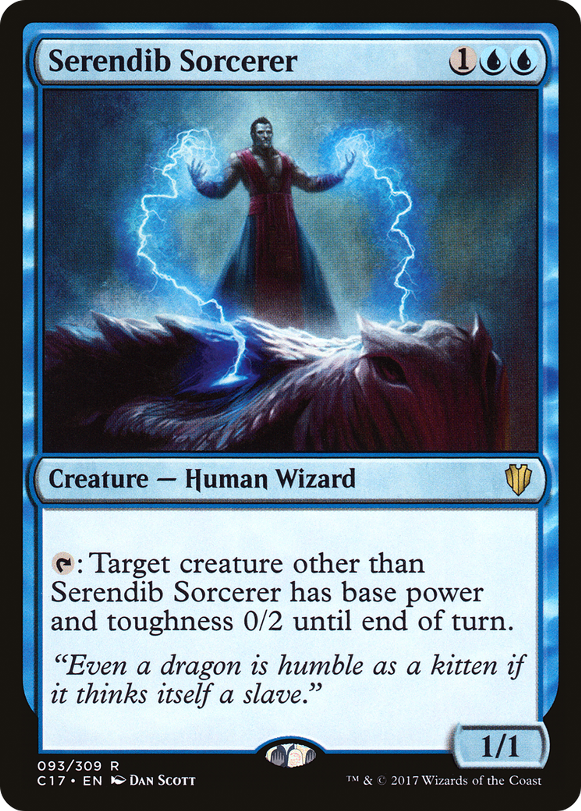Serendib Sorcerer — Commander 2017 — Magic: The Gathering