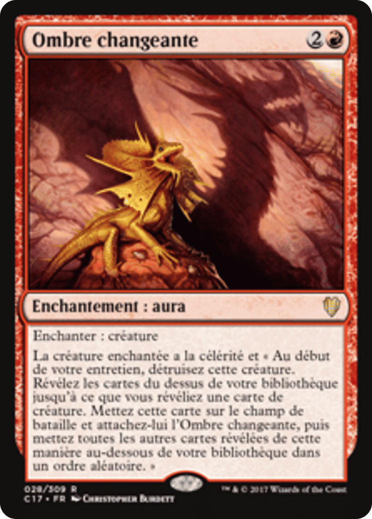 Ombre changeante — Commander 2017 — Magic: The Gathering