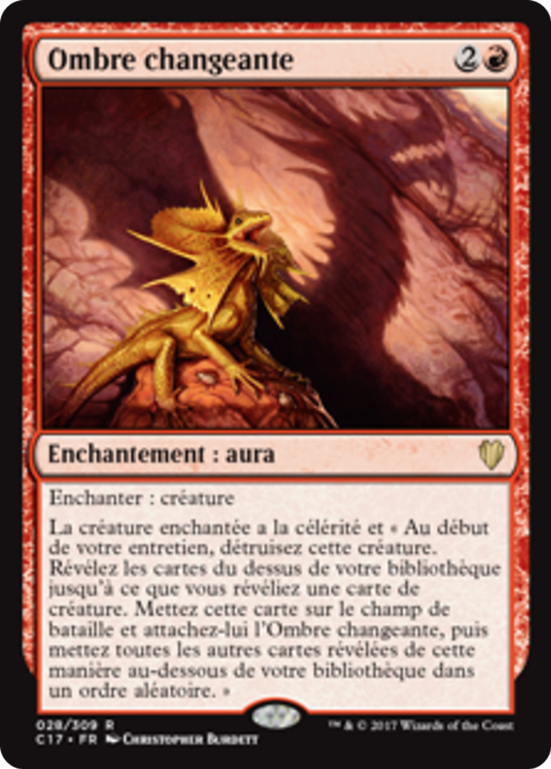 Ombre changeante — Commander 2017 — Magic: The Gathering