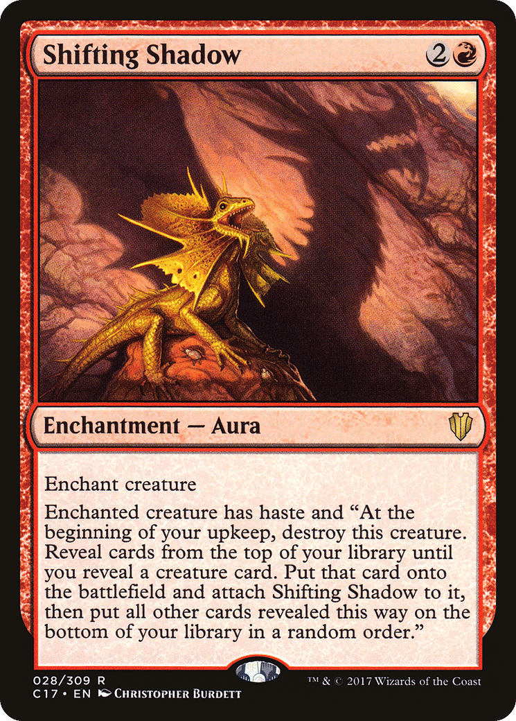 Shifting Shadow — Commander 2017 — Magic: The Gathering
