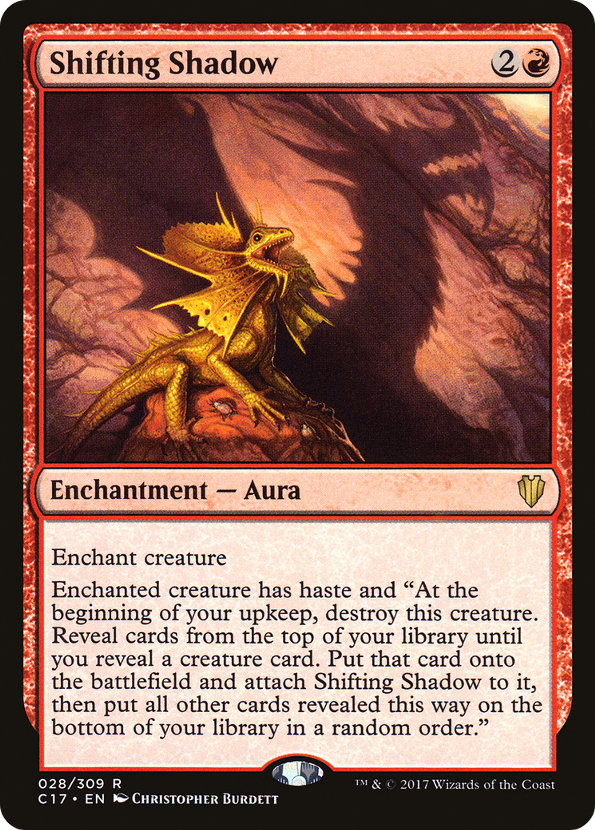Shifting Shadow — Commander 2017 — Magic: The Gathering
