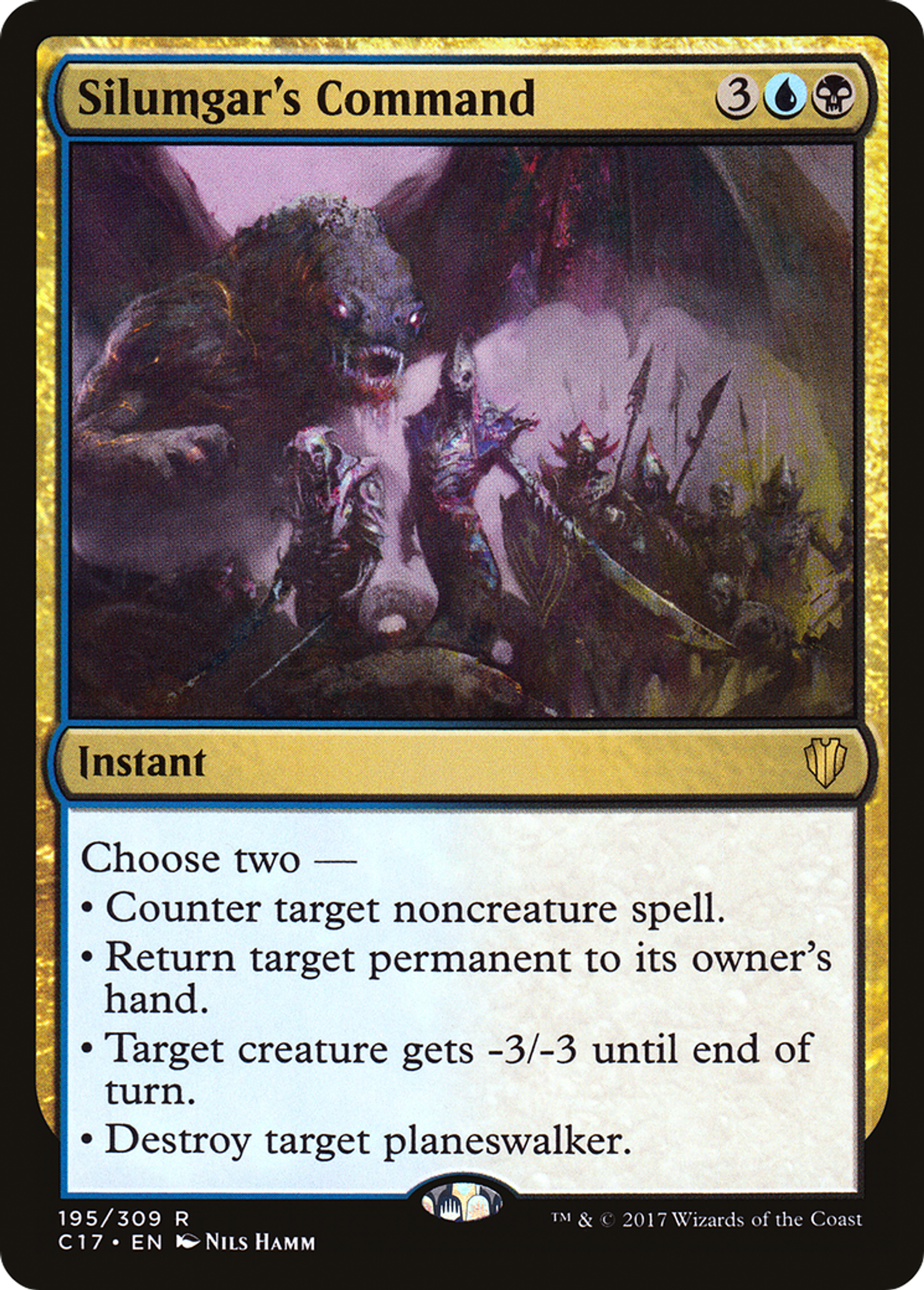 Silumgar's Command — Commander 2017 — Magic: The Gathering
