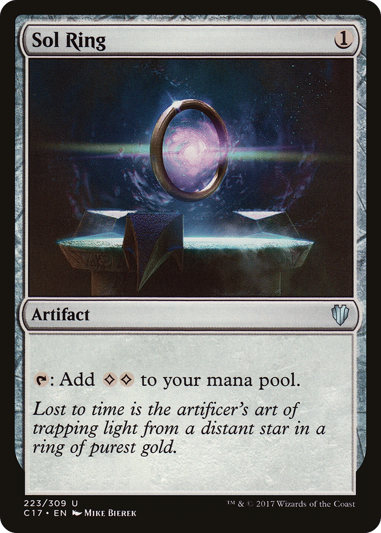 Sol Ring — Commander 2017 — Magic: The Gathering