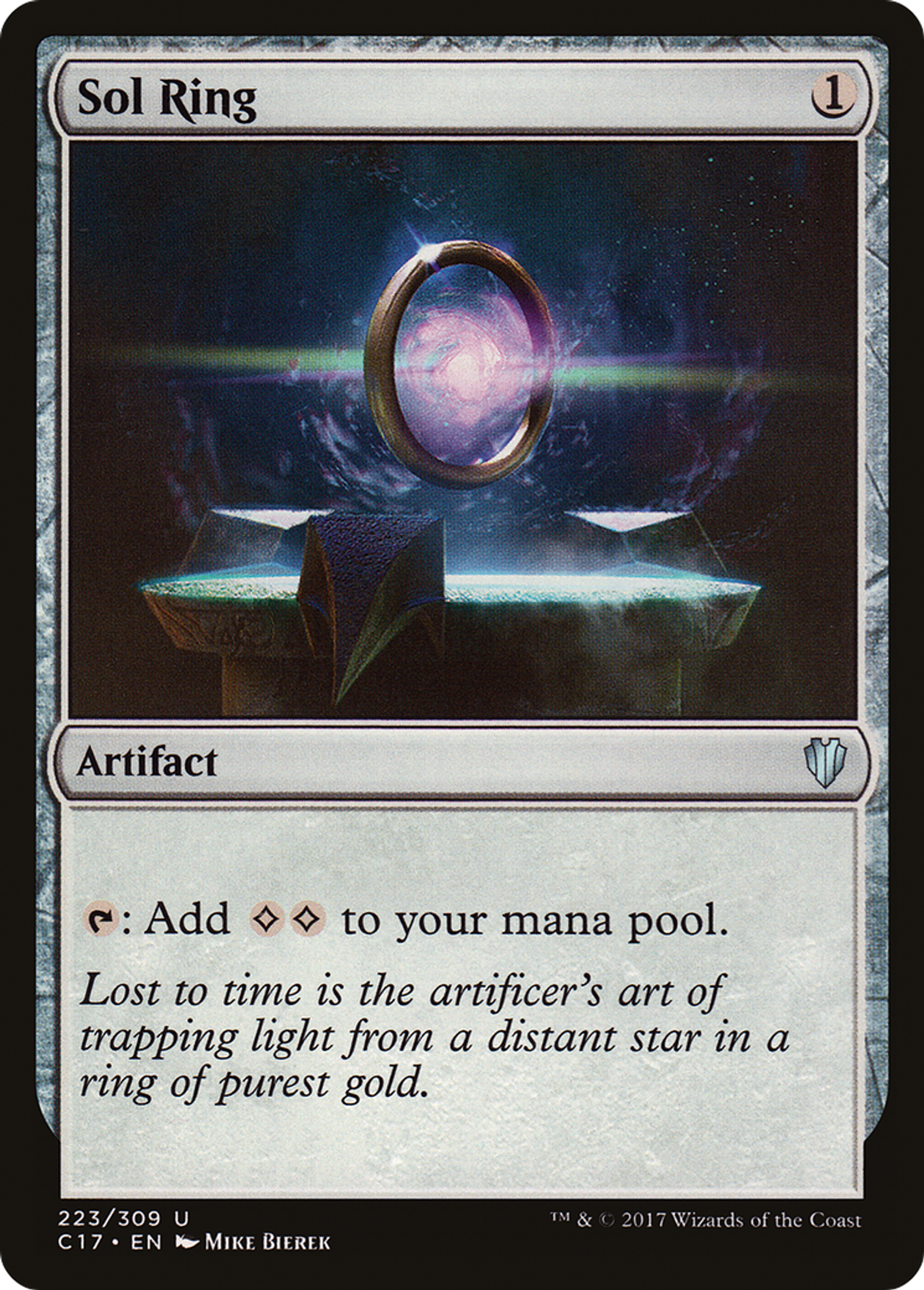 Sol Ring — Commander 2017 — Magic: The Gathering