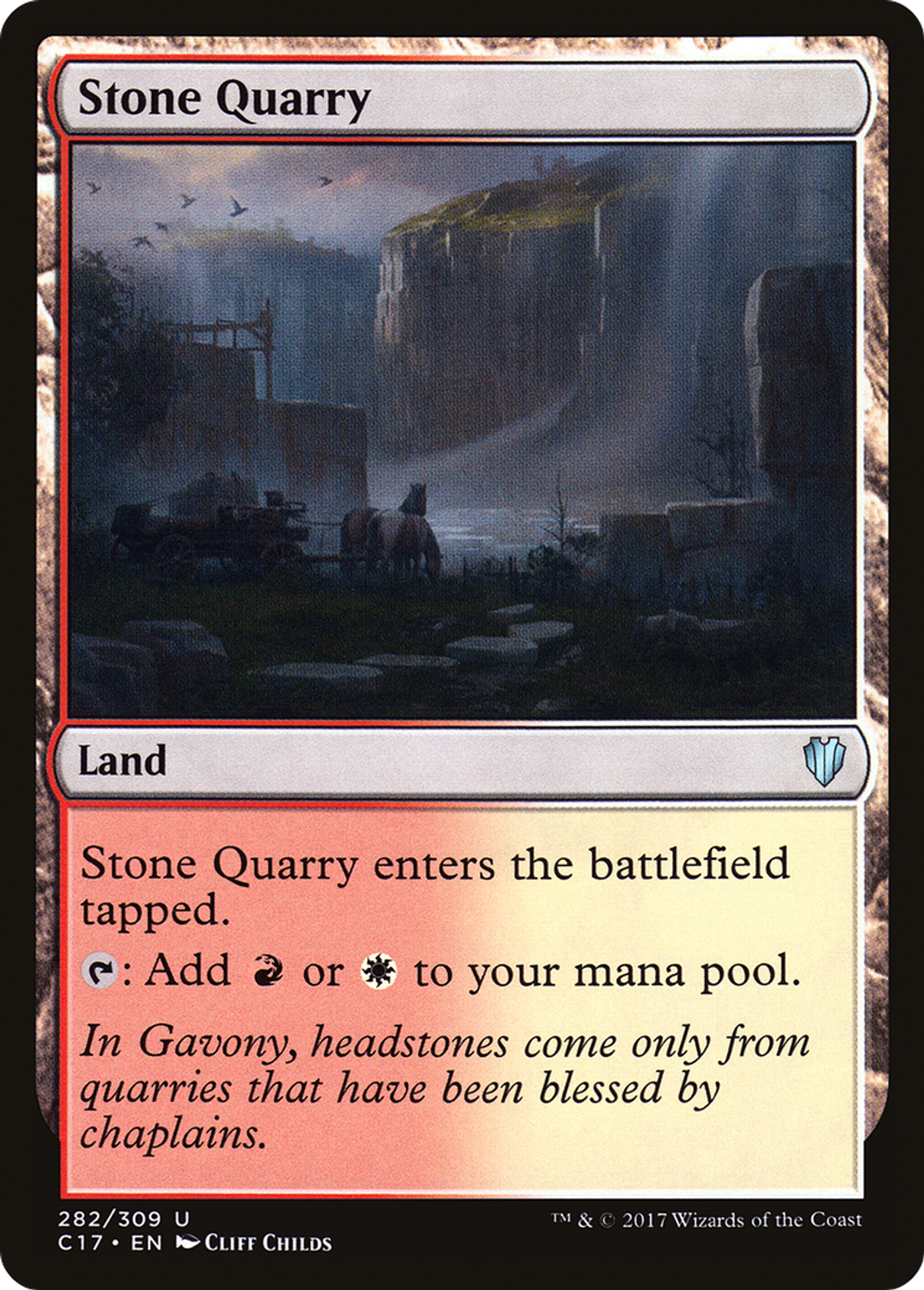Stone Quarry — Commander 2017 — Magic: The Gathering