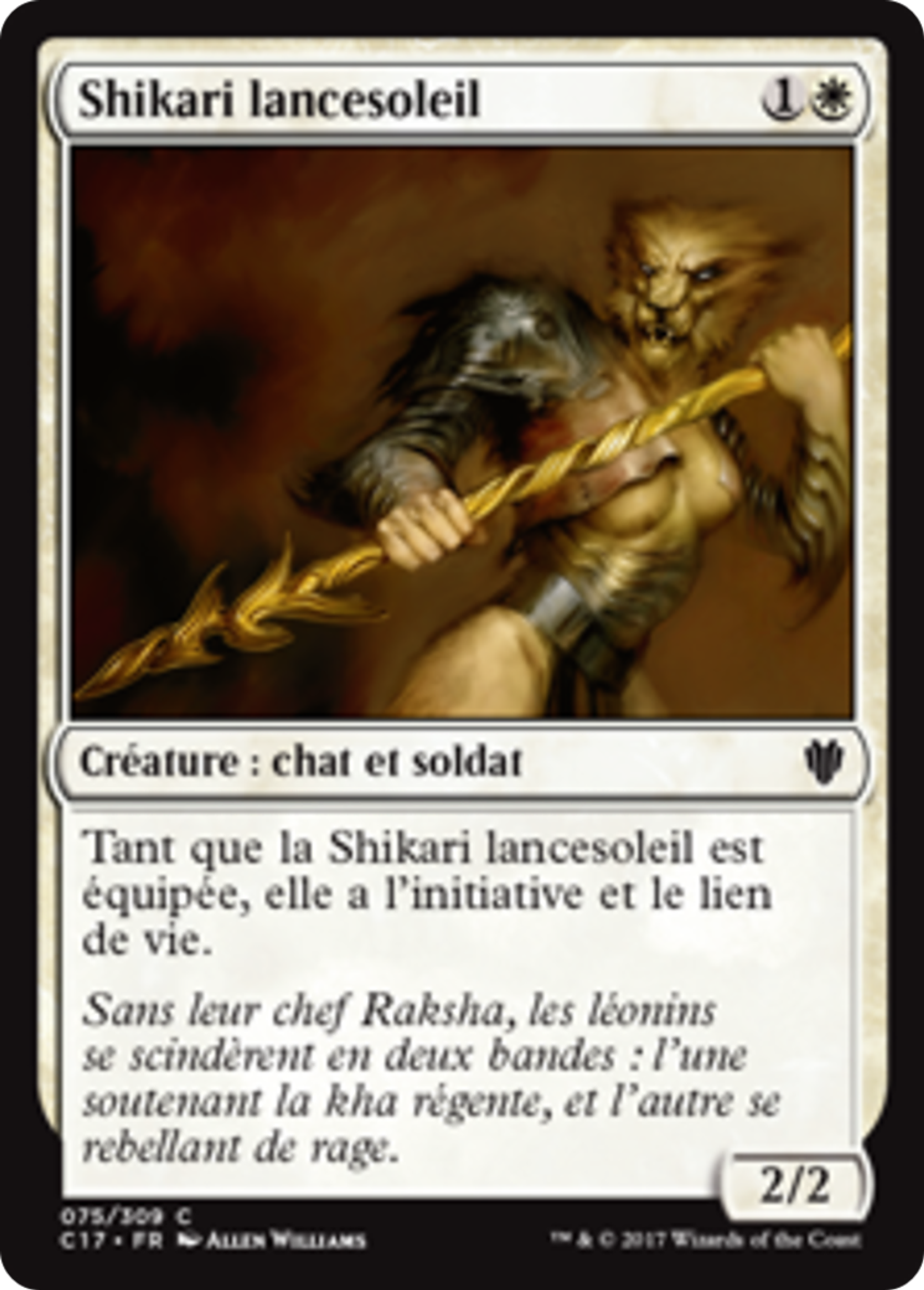 Shikari lancesoleil — Commander 2017 — Magic: The Gathering