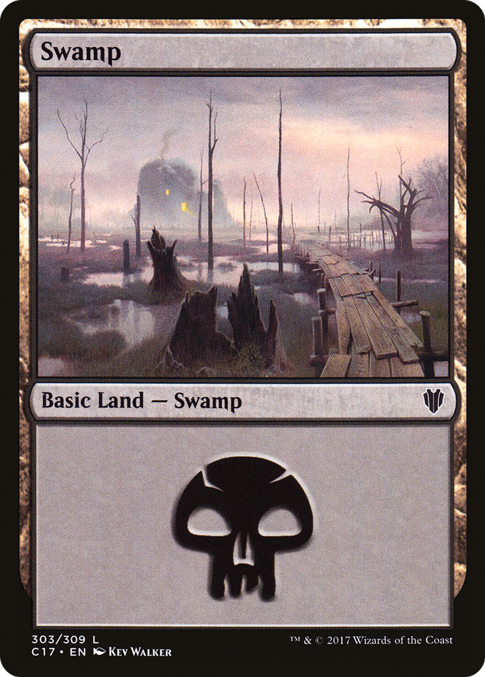 Swamp — Commander 2017 — Magic: The Gathering
