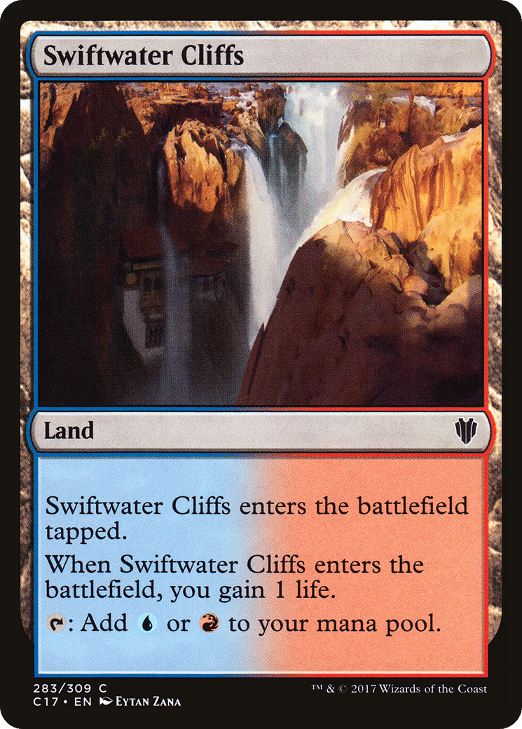 Swiftwater Cliffs — Commander 2017 — Magic: The Gathering