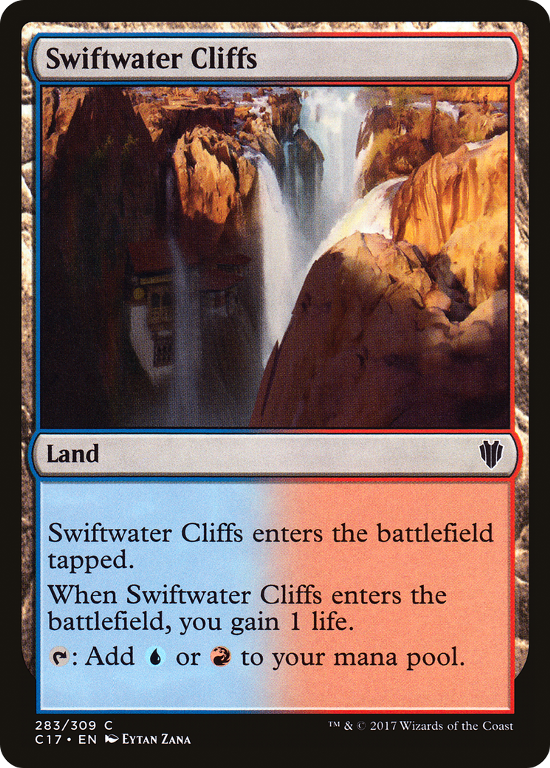 Swiftwater Cliffs — Commander 2017 — Magic: The Gathering