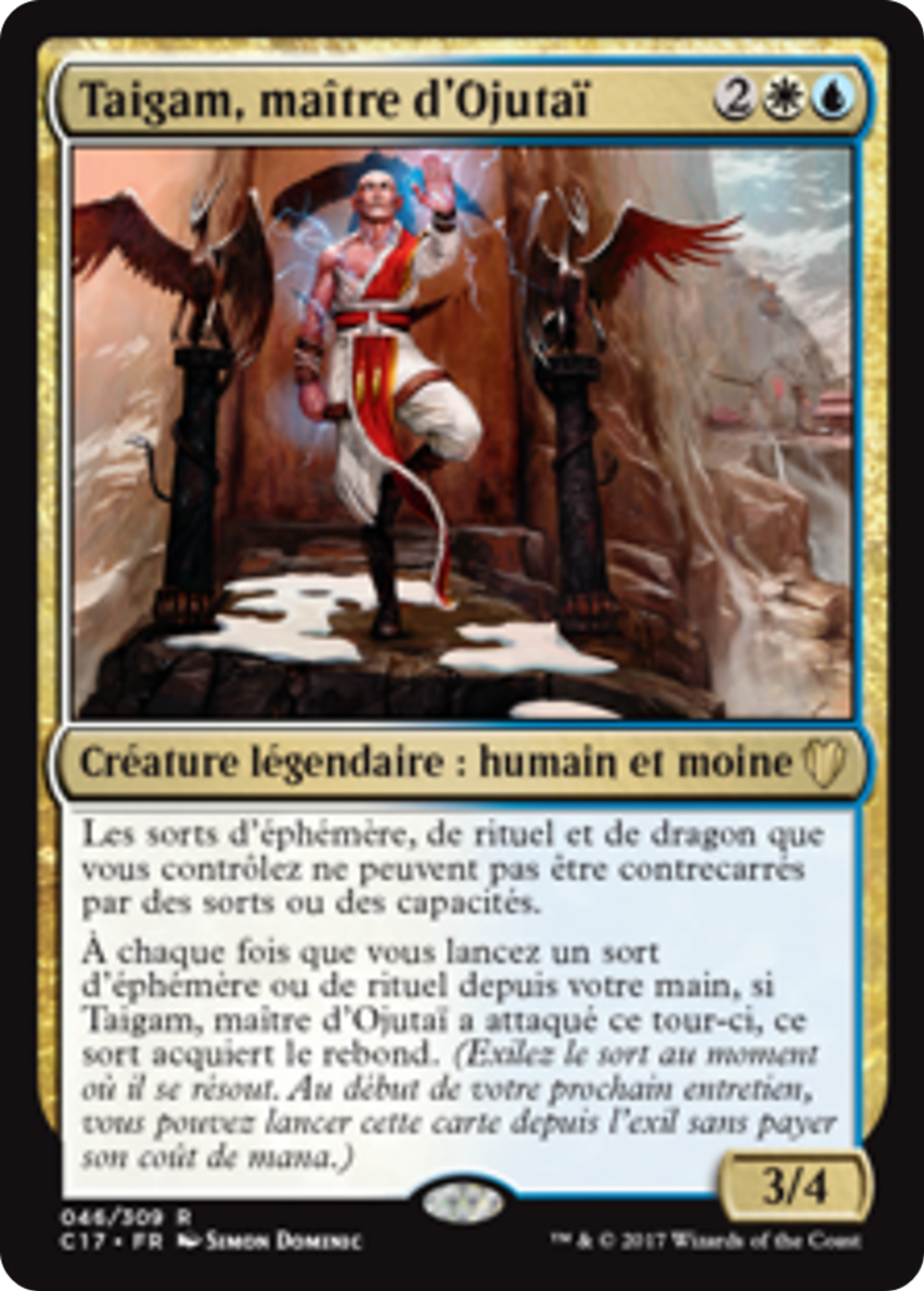Taigam, maître d'Ojutaï — Commander 2017 — Magic: The Gathering