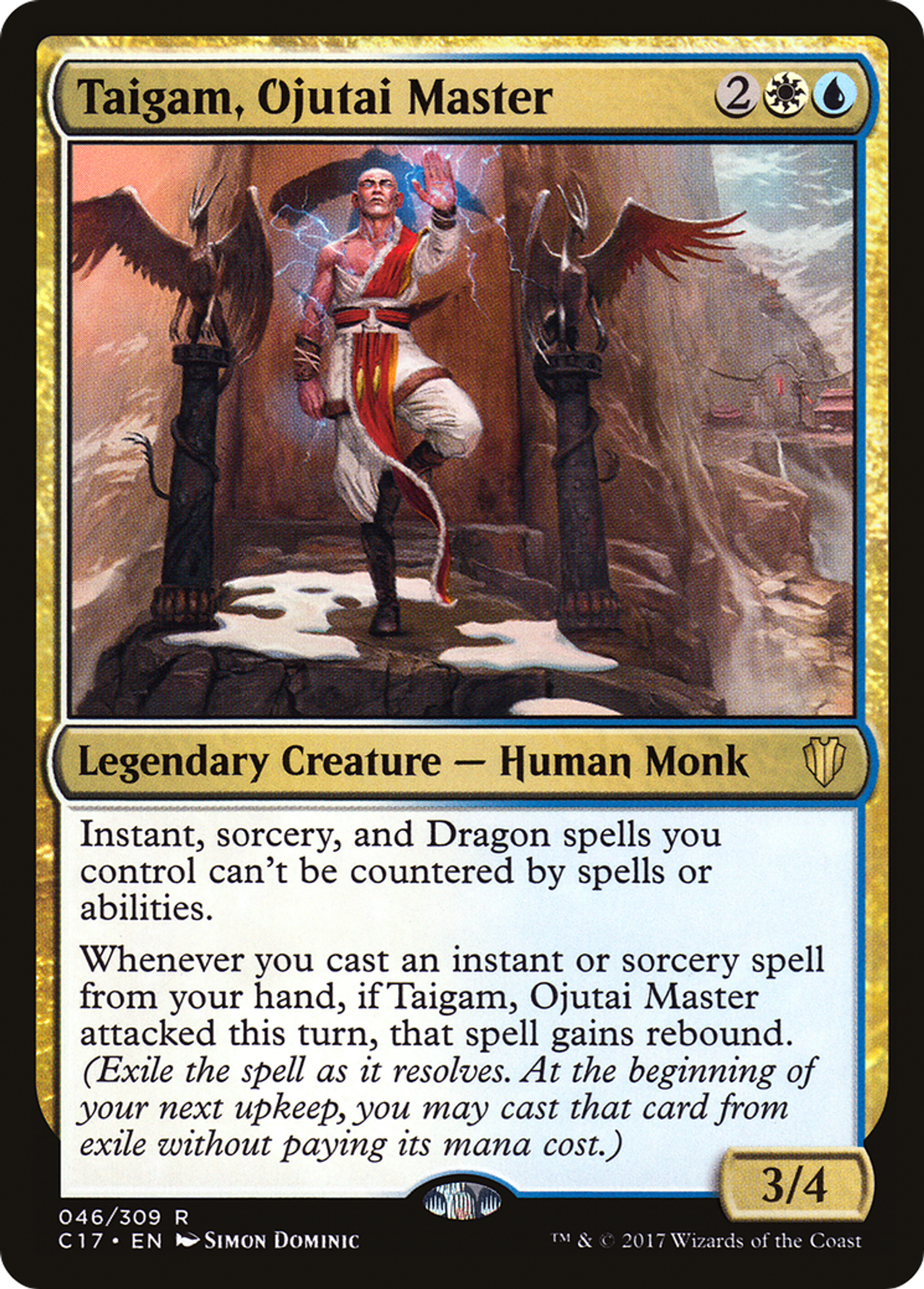 Taigam, Ojutai Master — Commander 2017 — Magic: The Gathering