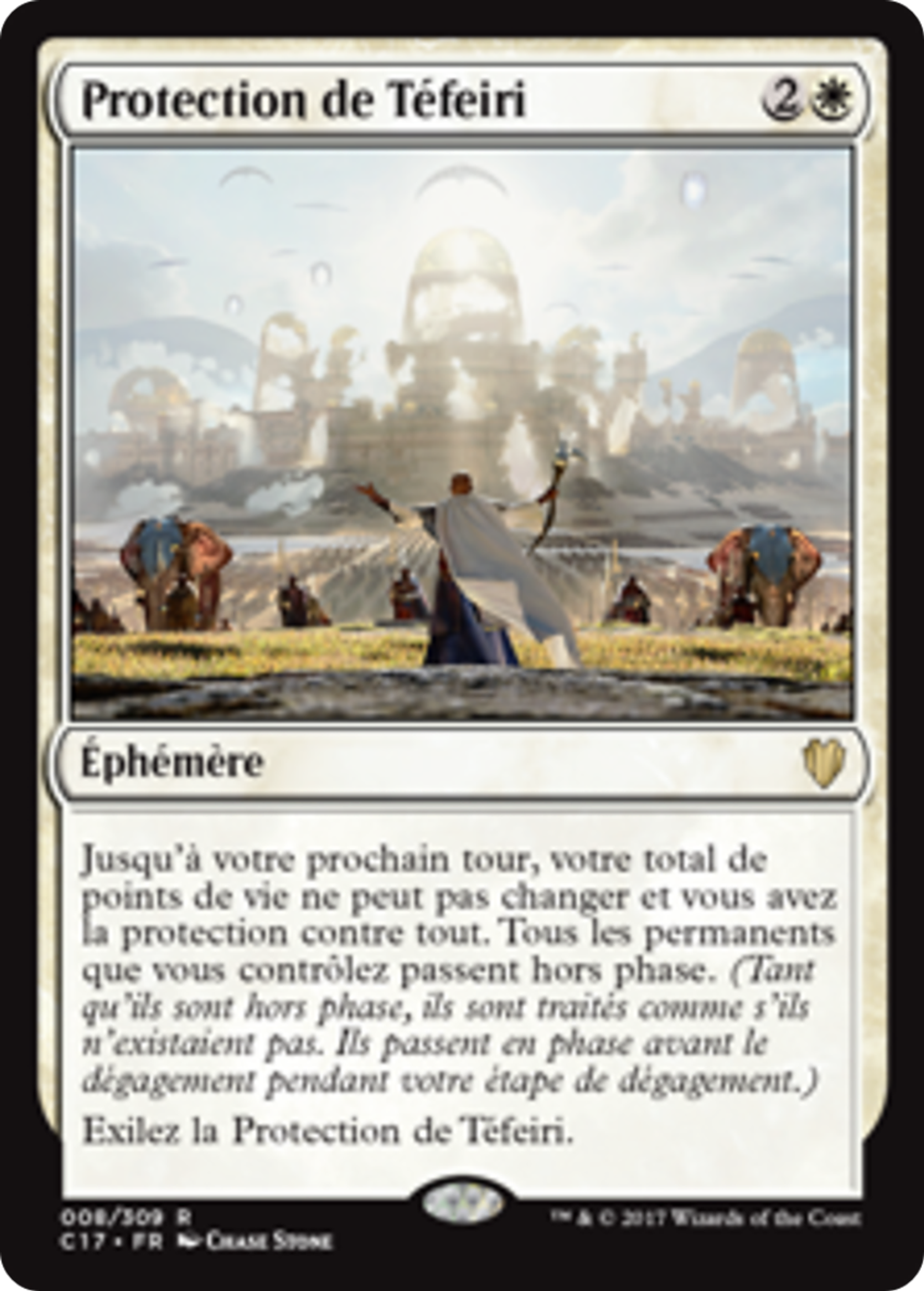 Protection de Téfeiri — Commander 2017 — Magic: The Gathering