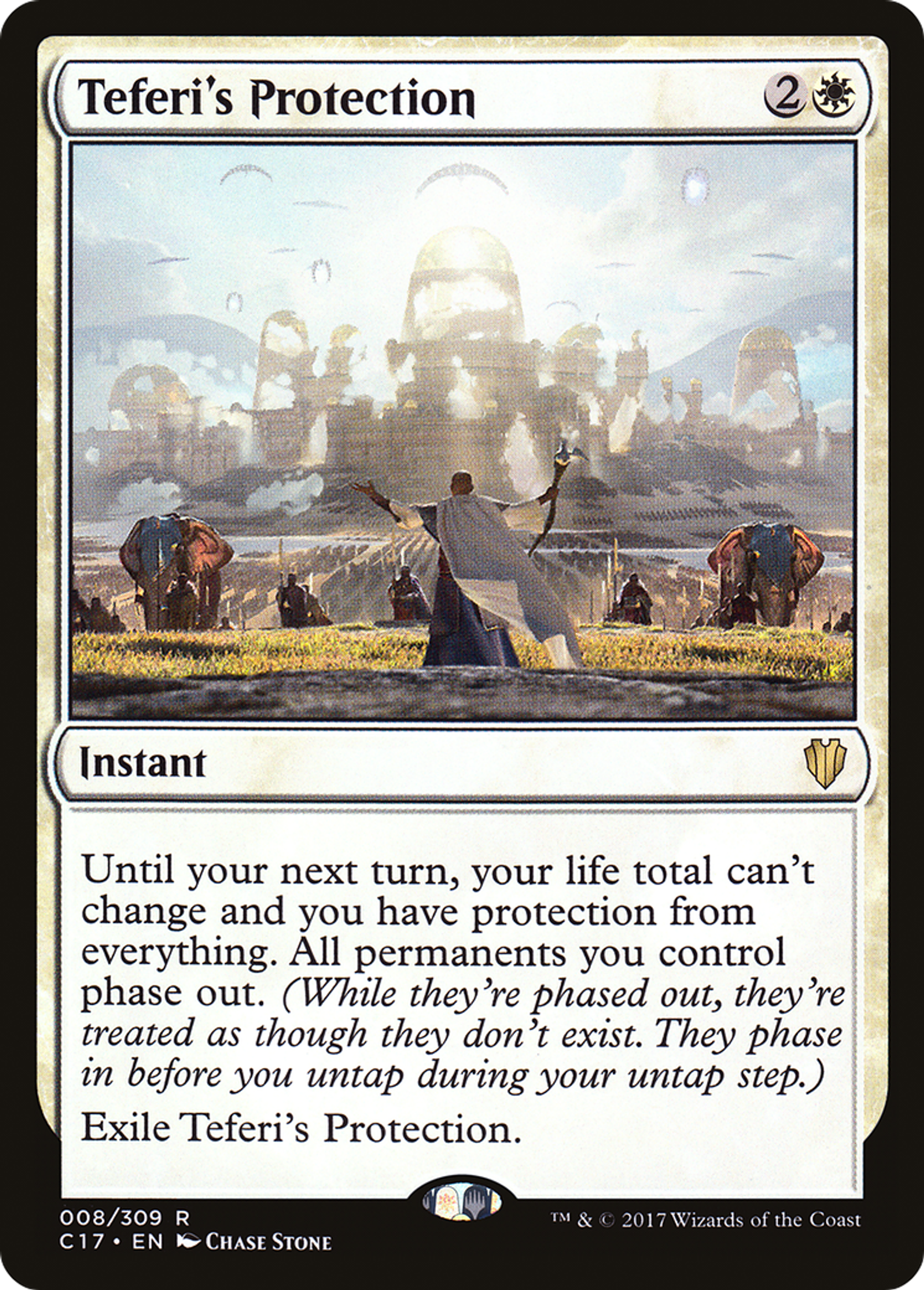 Teferi's Protection — Commander 2017 — Magic: The Gathering